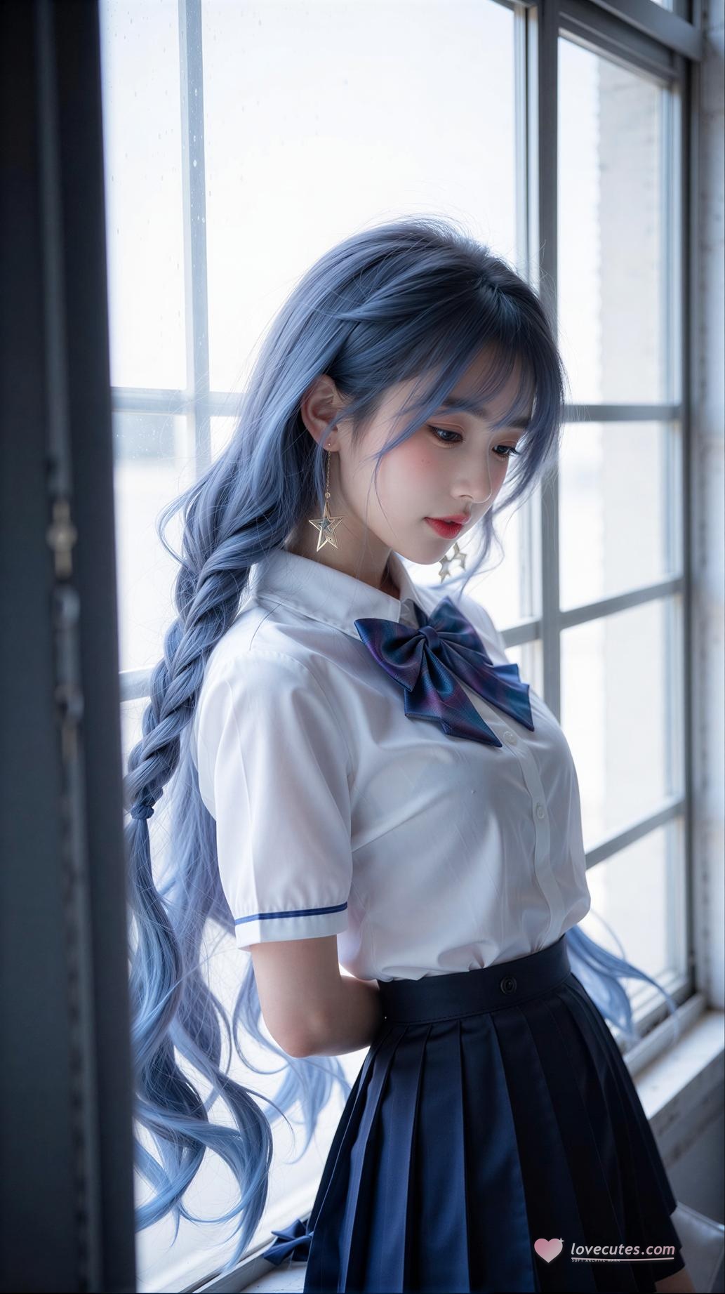 AI Generated Anime Girl - Patreon写实COS合集2：多角色泳装内衣制服 美腿美胸 66P