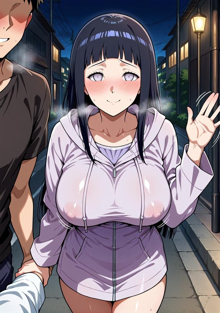 AI Porn - Naruto Hinata AI adult gallery 109P