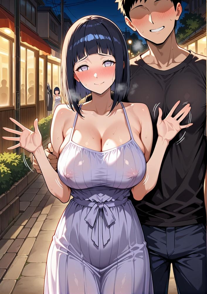 AI Porn - Naruto Hinata AI adult gallery 109P