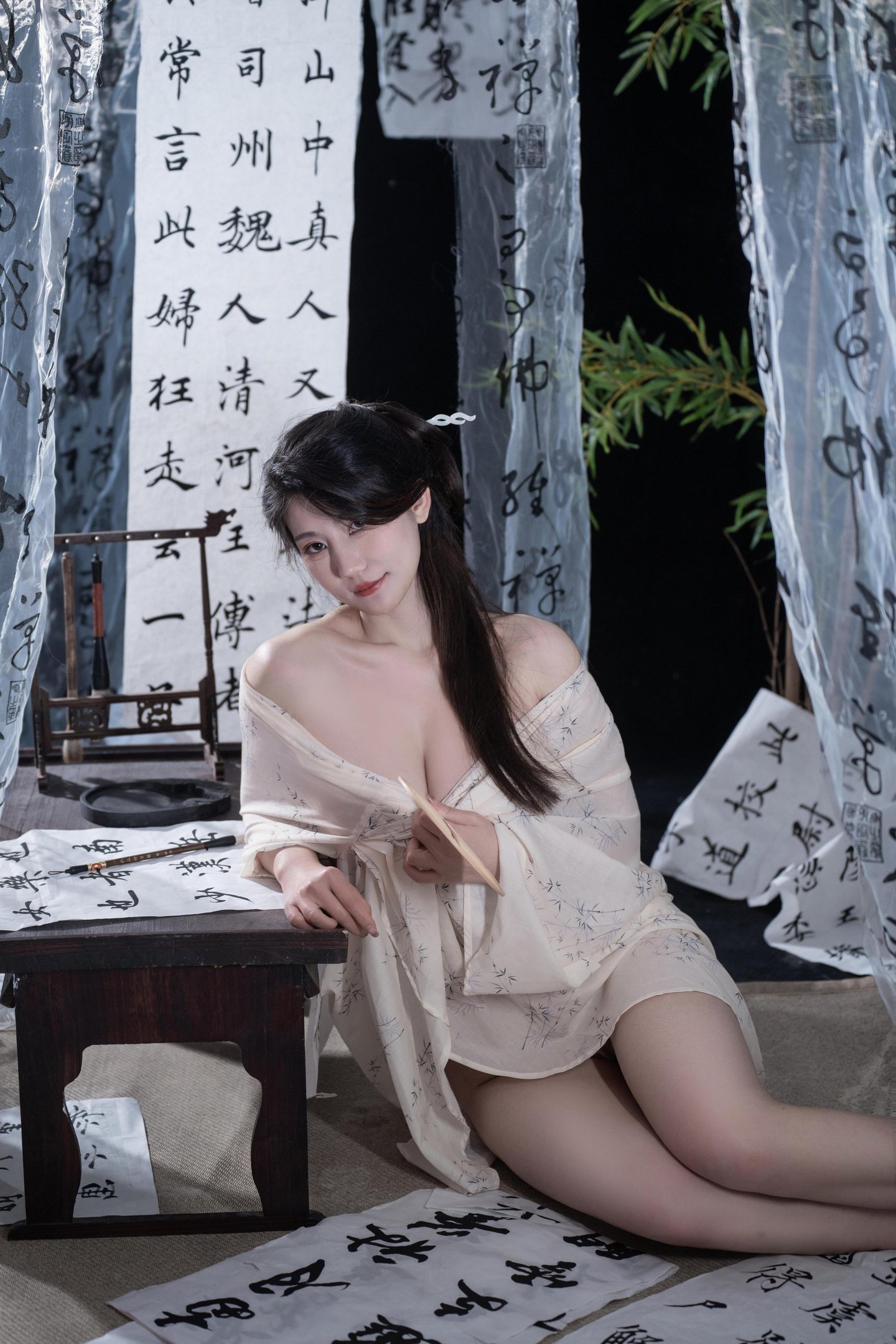 '[私房] 星澜 là chị em gọi là Làn Làn - Tương Tư: Nhãn Dán Phòng Đọc Mỏng Manh Cổ Điển 92P6V'