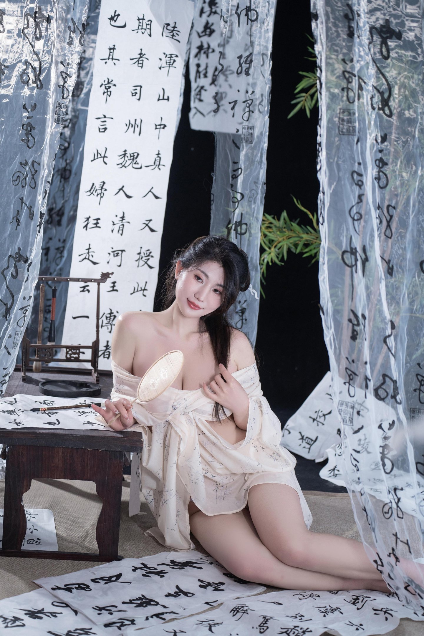 '[私房] 星澜 là chị em gọi là Làn Làn - Tương Tư: Nhãn Dán Phòng Đọc Mỏng Manh Cổ Điển 92P6V'