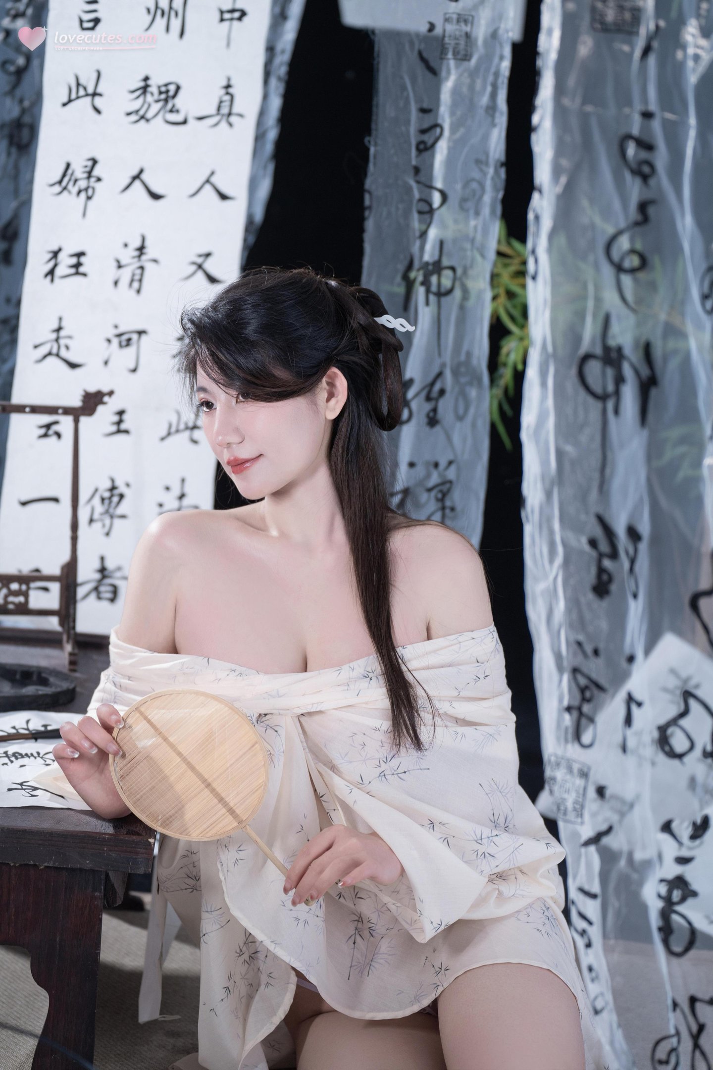 '[私房] 星澜 là chị em gọi là Làn Làn - Tương Tư: Nhãn Dán Phòng Đọc Mỏng Manh Cổ Điển 92P6V'