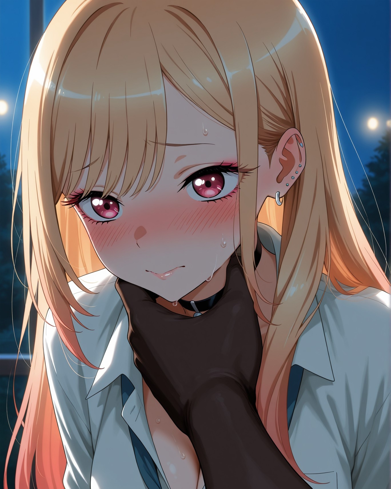 AI Generated Anime Girl - 更衣人偶坠入爱河 喜多川海梦 Vol.3：学生装紧身衣露穴 226P