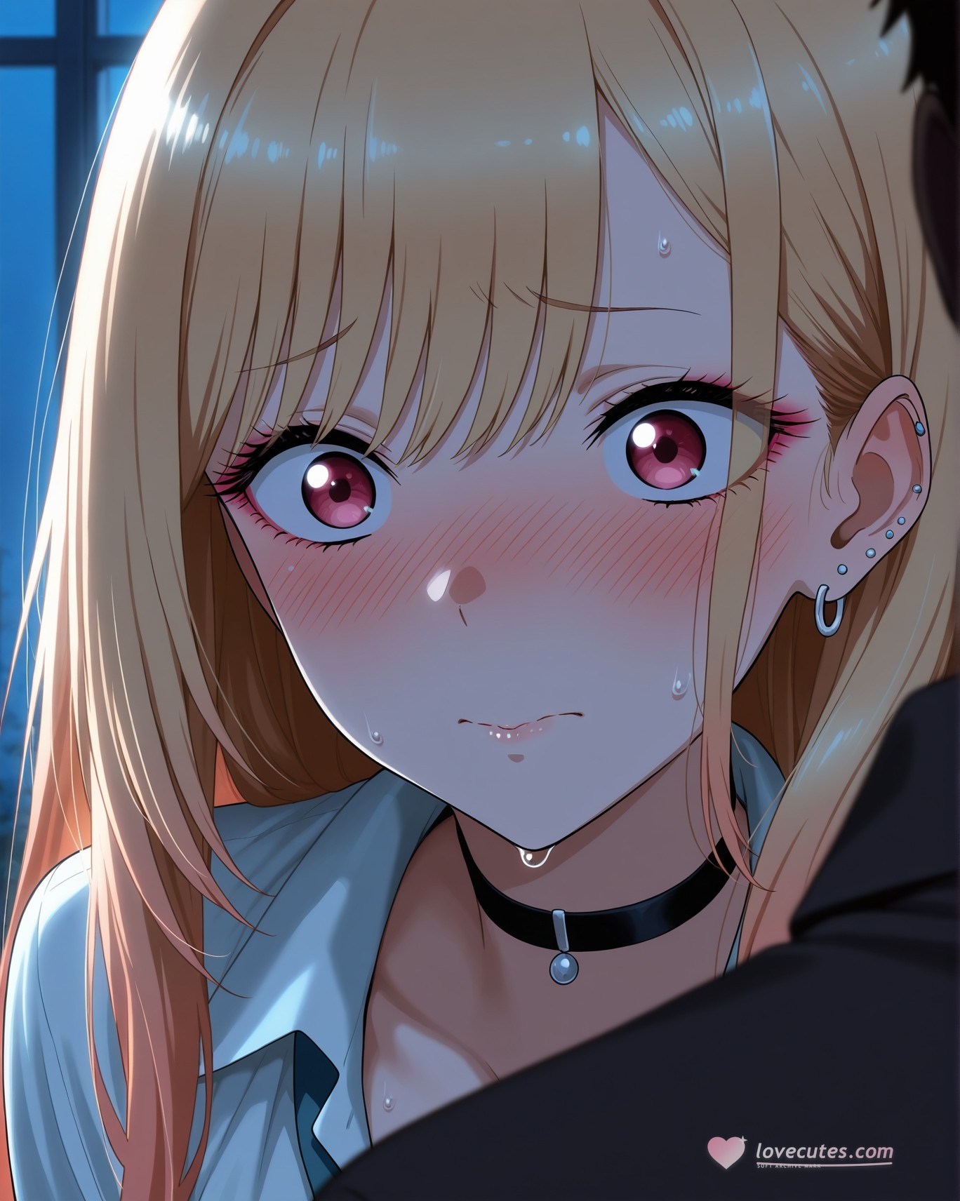 AI Generated Anime Girl - 更衣人偶坠入爱河 喜多川海梦 Vol.3：学生装紧身衣露穴 226P