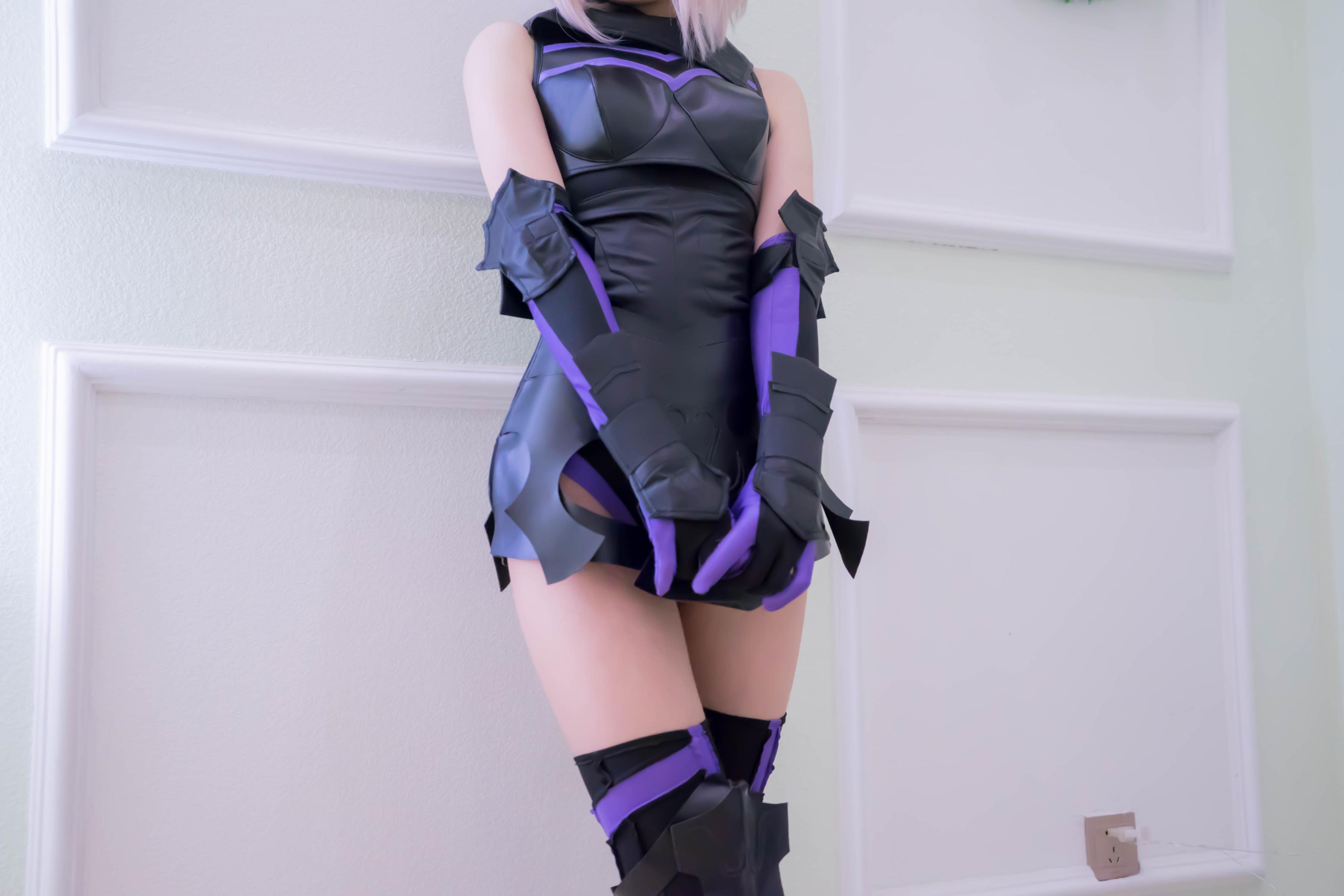 '[cosplay] Thiếu Nữ Điện Ảnh - Fate Mashu Chiến Đấu Phục: Tái Hiện Nhân Vật Đầy Ấn Tượng 111P'