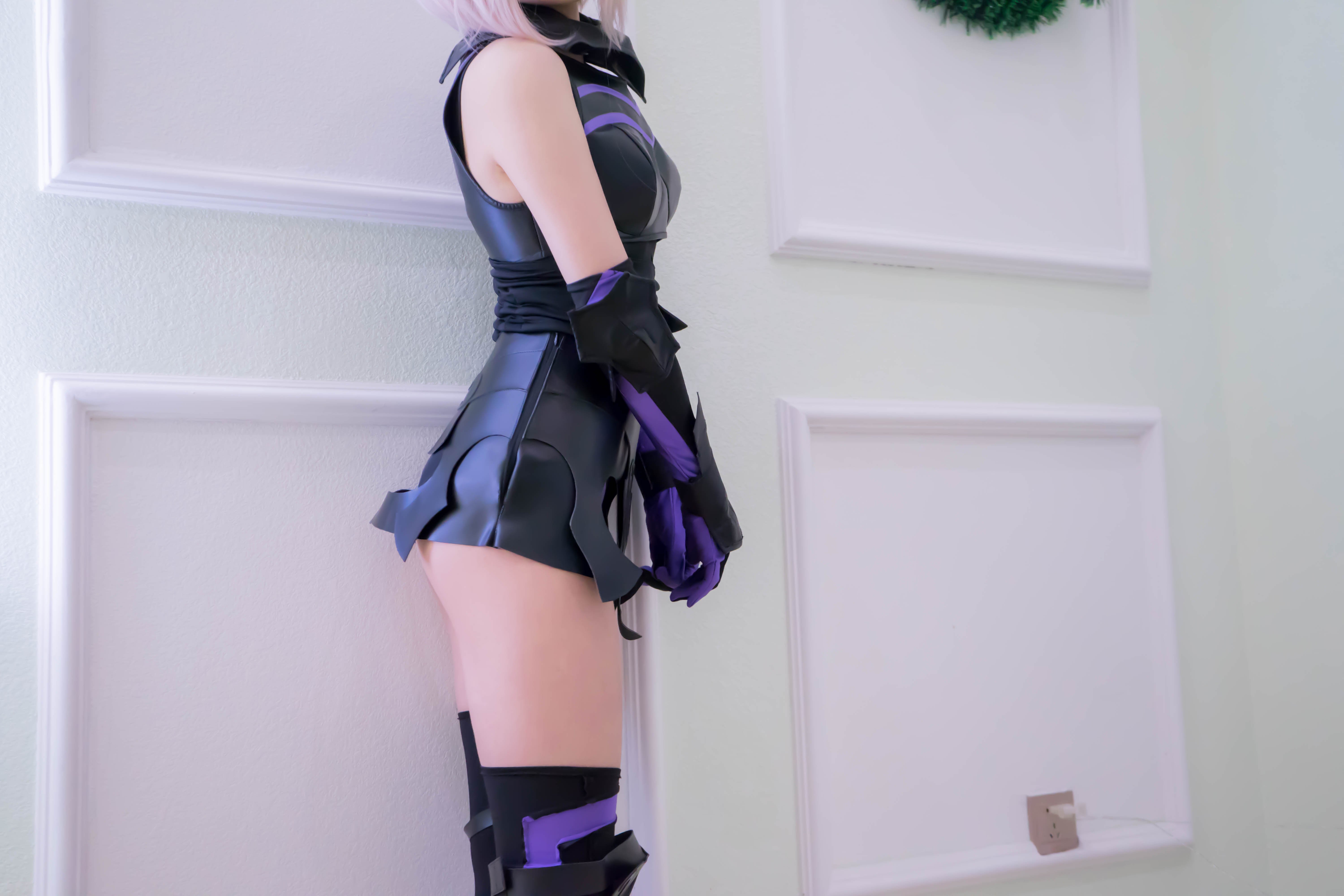 '[cosplay] Thiếu Nữ Điện Ảnh - Fate Mashu Chiến Đấu Phục: Tái Hiện Nhân Vật Đầy Ấn Tượng 111P'