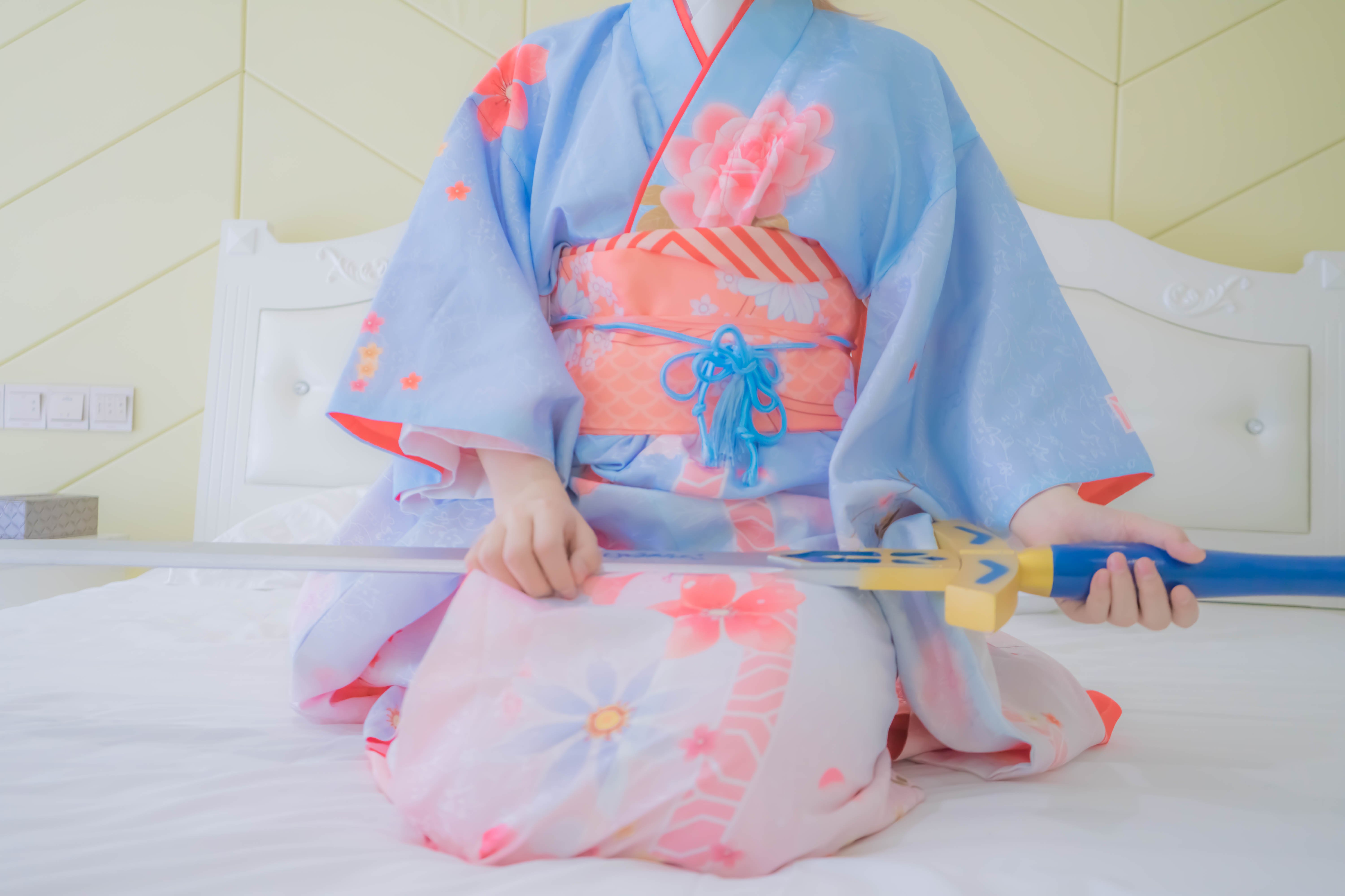 '[cosplay] Thiếu Nữ Điện Ảnh - Fate Saber Áo Kimono Hè: Tái Hiện Nhân Vật Đầy Ấn Tượng 88P'