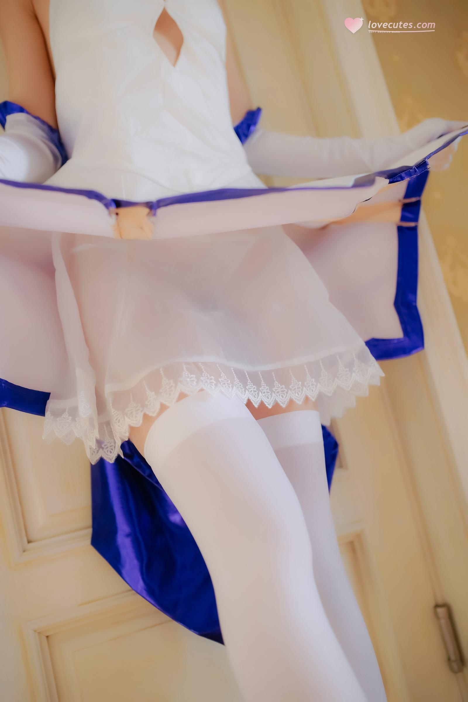 '[cosplay] Thiếu Nữ Điện Ảnh - Fate Saber Lily: Tái Hiện Nhân Vật Đặc Sắc 110P'