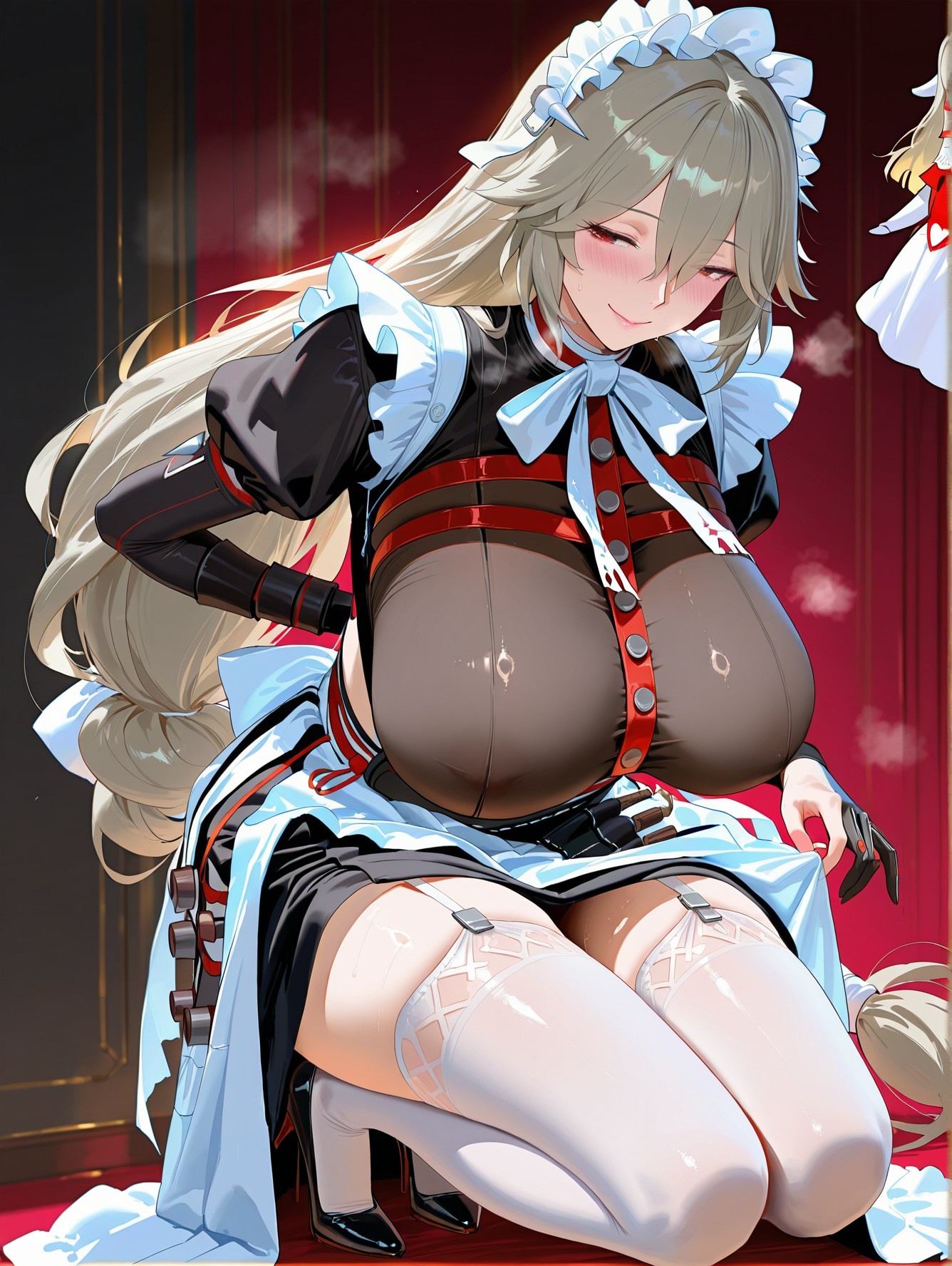 Cô Gái Anime Tạo Bởi AI - 绝区零 星见雅: Ẩm Ướt & Lộ Diện 155P