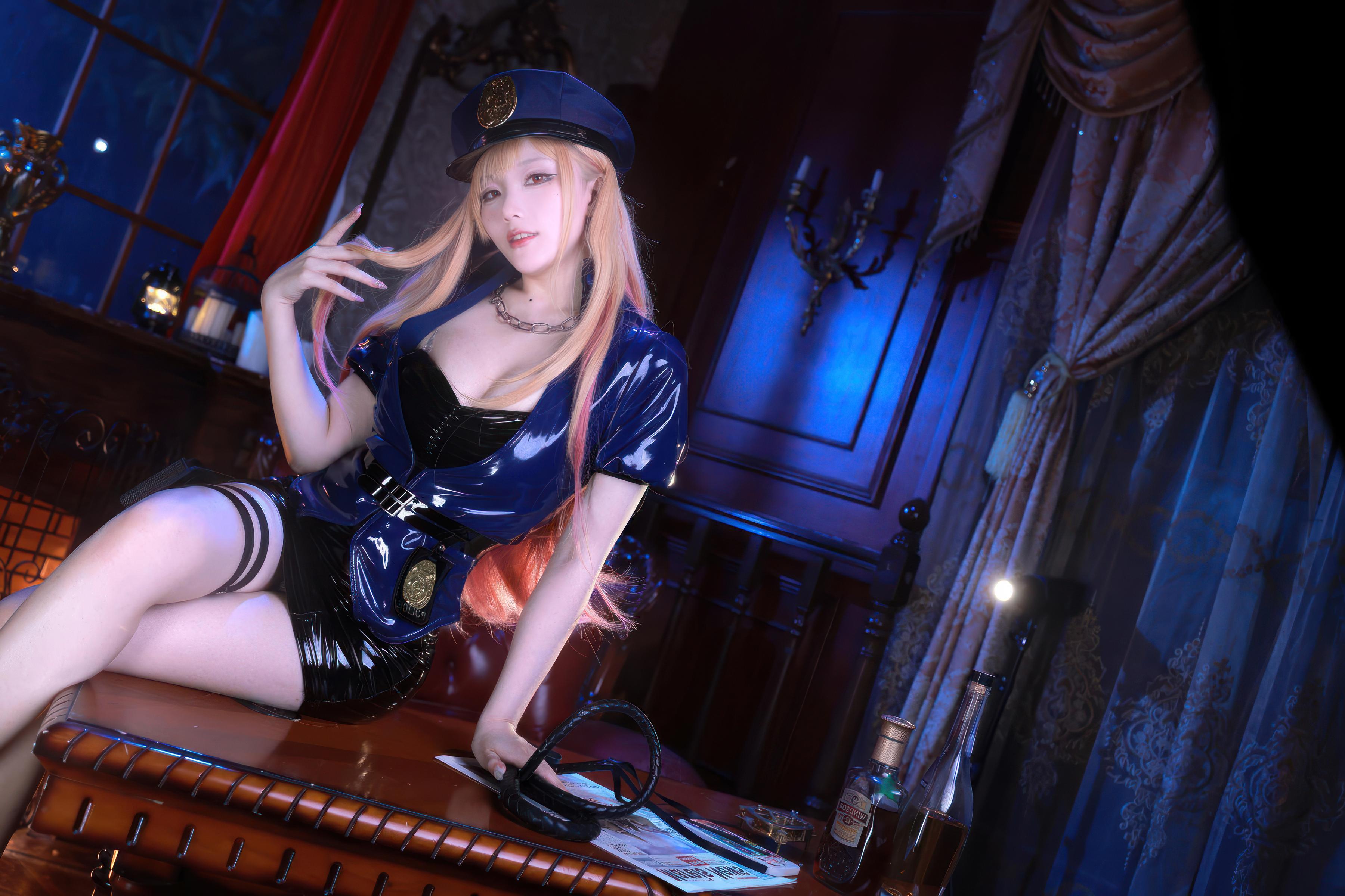 '[cosplay] Khối Phô Mai Wii - Cảnh Sát Nữ Kitagawa Umi: Đẹp Mê Ly Trong Đồng Phục 36P'