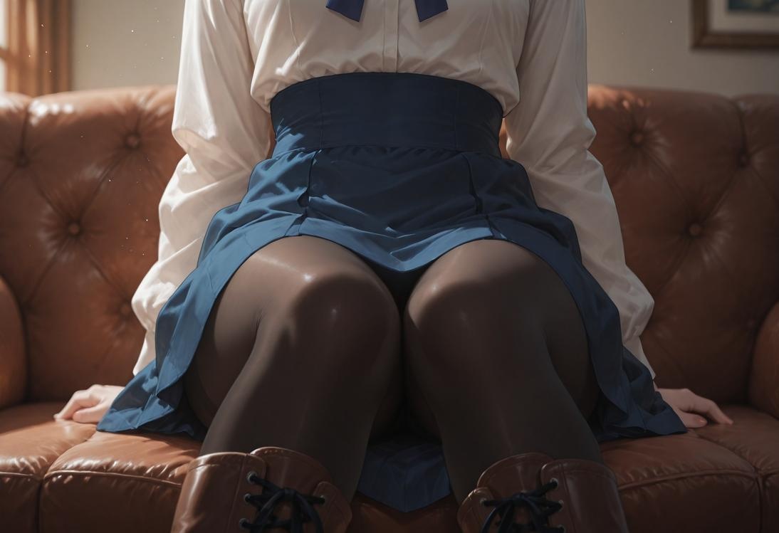 Cô Gái Anime Tạo Bởi AI - Fate·stay night 阿尔托莉雅·潘德拉贡: Hình Ảnh Đen 326P
