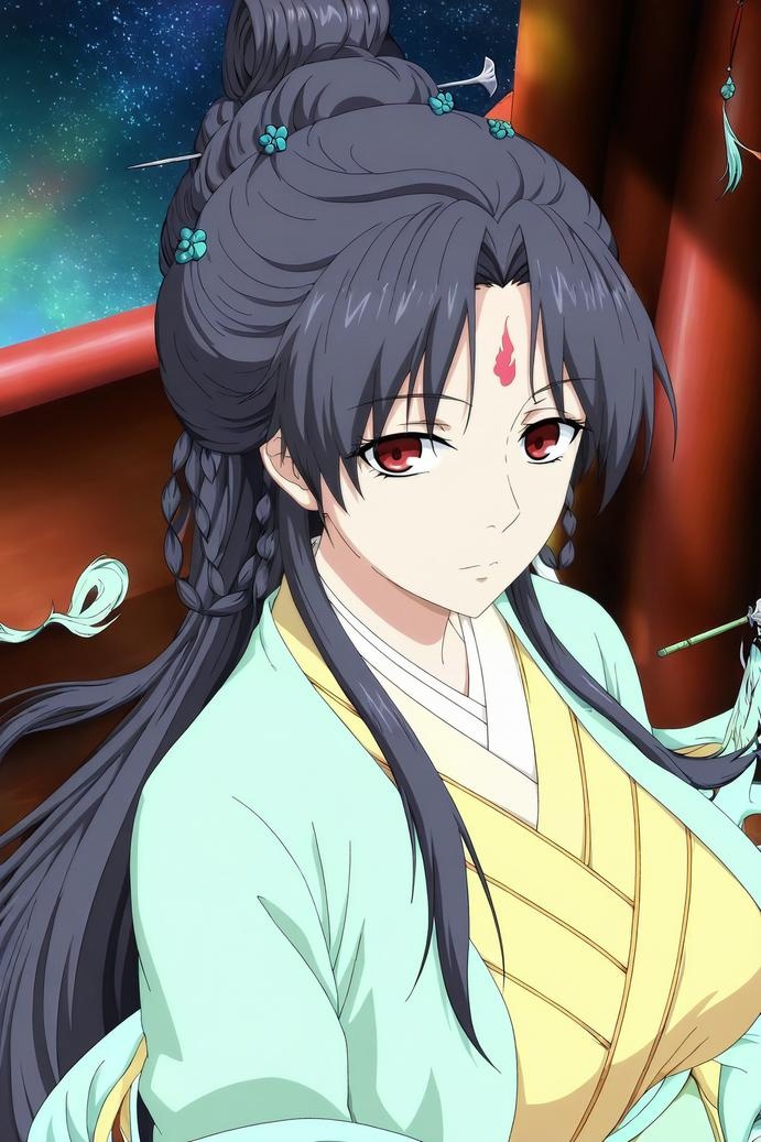 AI Generated Anime Girl - 东方淮竹：紧身衣床拍露穴 109P