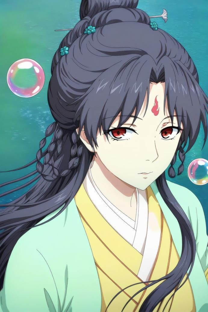 AI Generated Anime Girl - 东方淮竹：紧身衣床拍露穴 109P