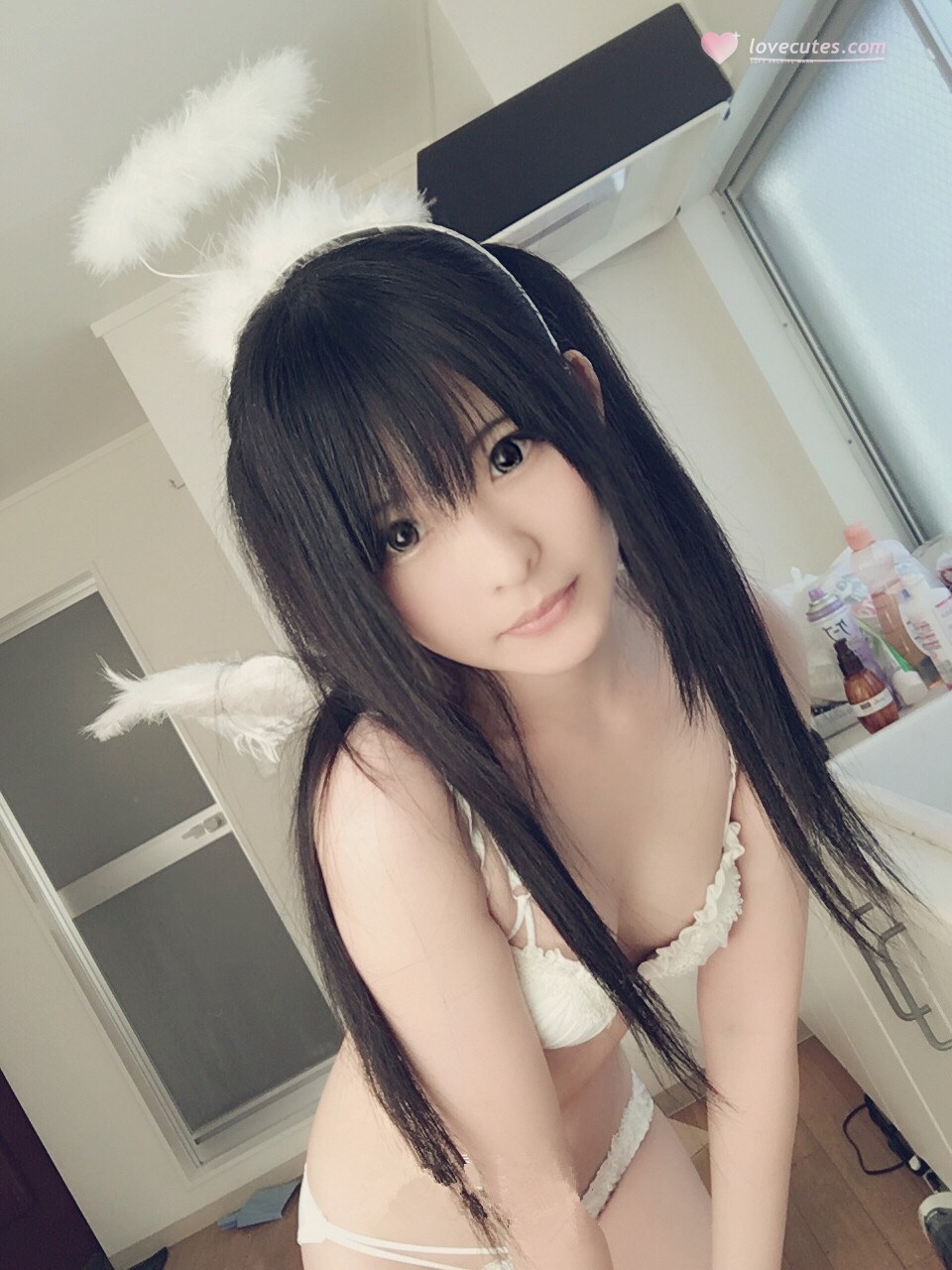 [私房] 习呆呆 - 天使主题：白丝美臀露点情趣私拍 30P2V