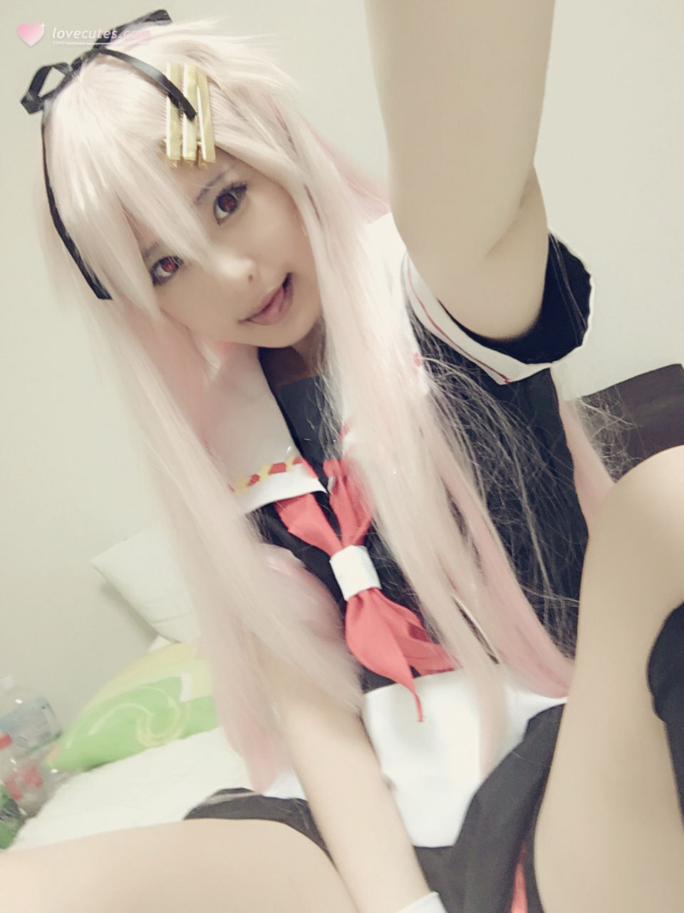 [cosplay] 习呆呆 - POI：制服 chân dài lộ điểm tái hiện 28P2V