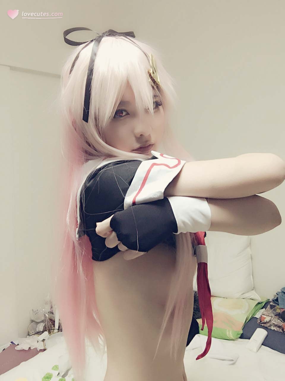[cosplay] 习呆呆 - POI：制服 chân dài lộ điểm tái hiện 28P2V