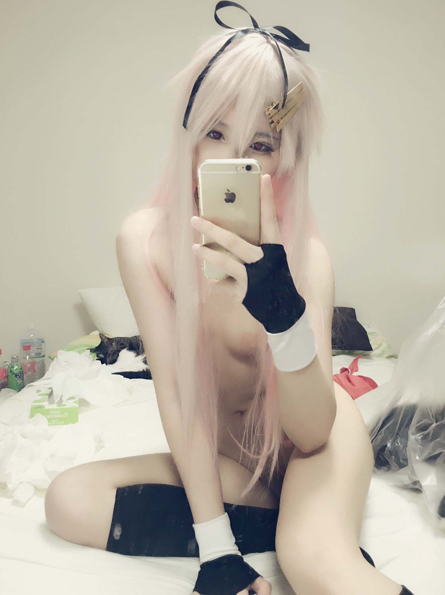 [cosplay] 习呆呆 - POI：制服 chân dài lộ điểm tái hiện 28P2V