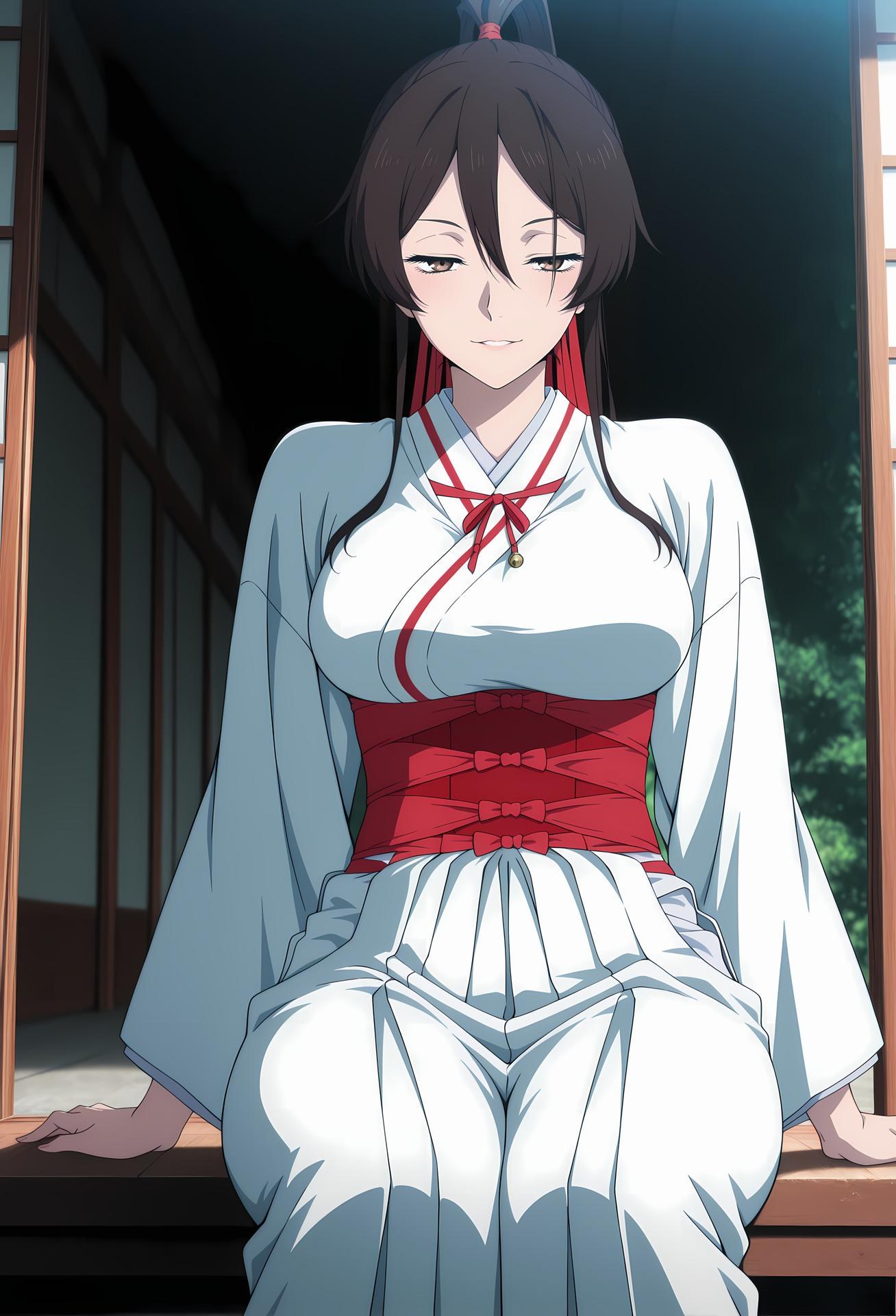 AI Generated Anime Girl - 地狱乐 山田浅卫门佐切：紧身衣私房露穴 121P