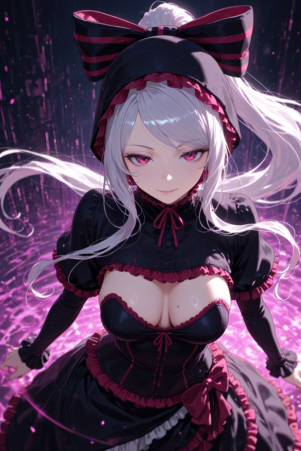 AI Generated Anime Girl - 夏提雅·布拉德弗伦：蕾丝内衣女仆装露穴 490P