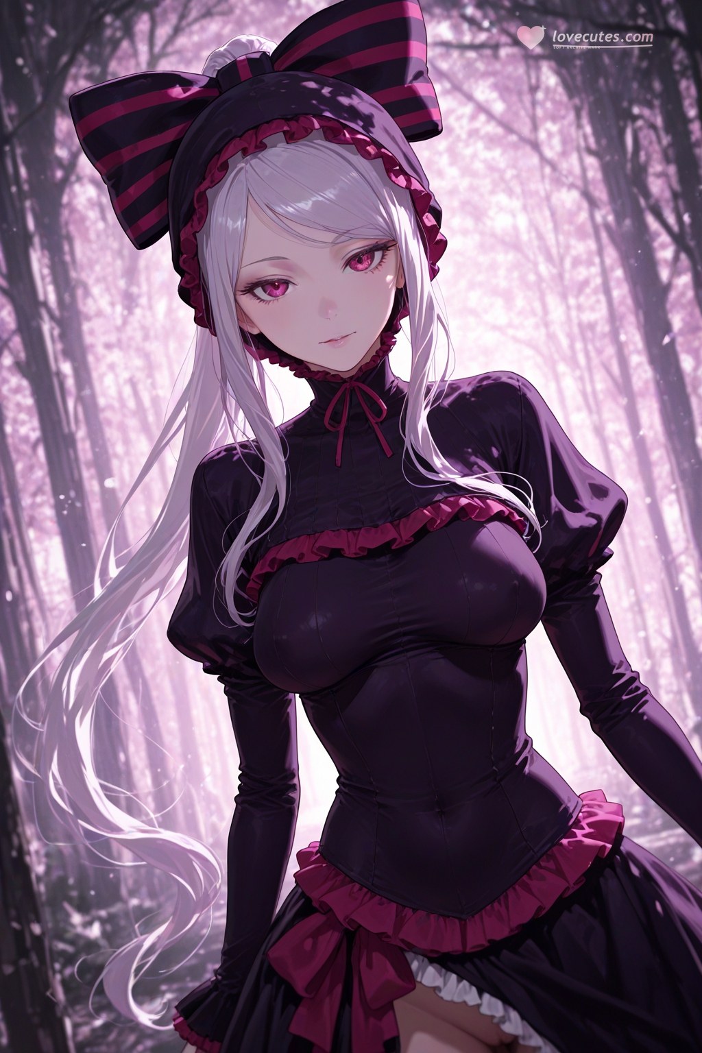 AI Generated Anime Girl - 夏提雅·布拉德弗伦：蕾丝内衣女仆装露穴 490P
