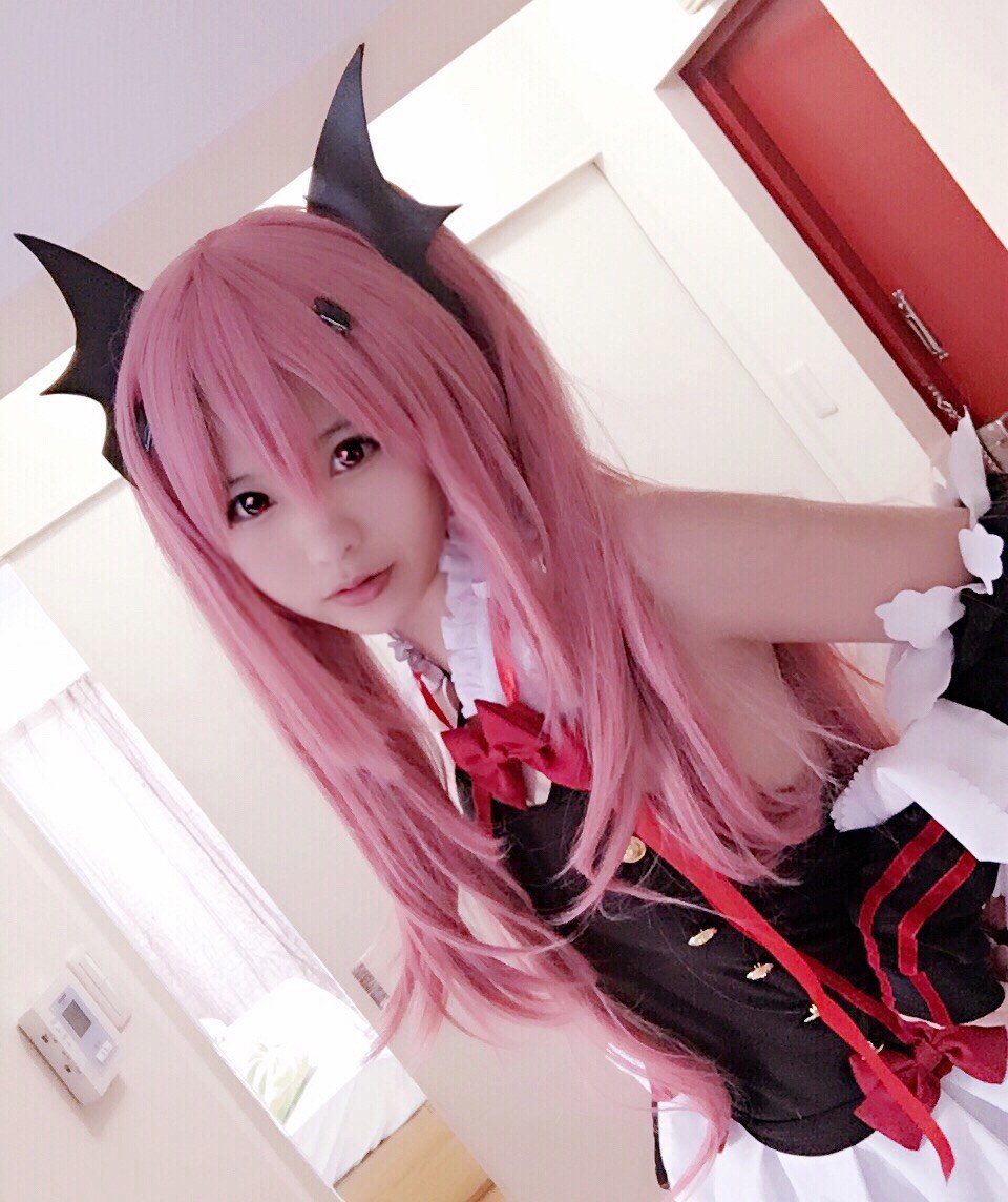[cosplay] 习呆呆 - 克鲁鲁女王：粉发恶魔露点还原 36P2V