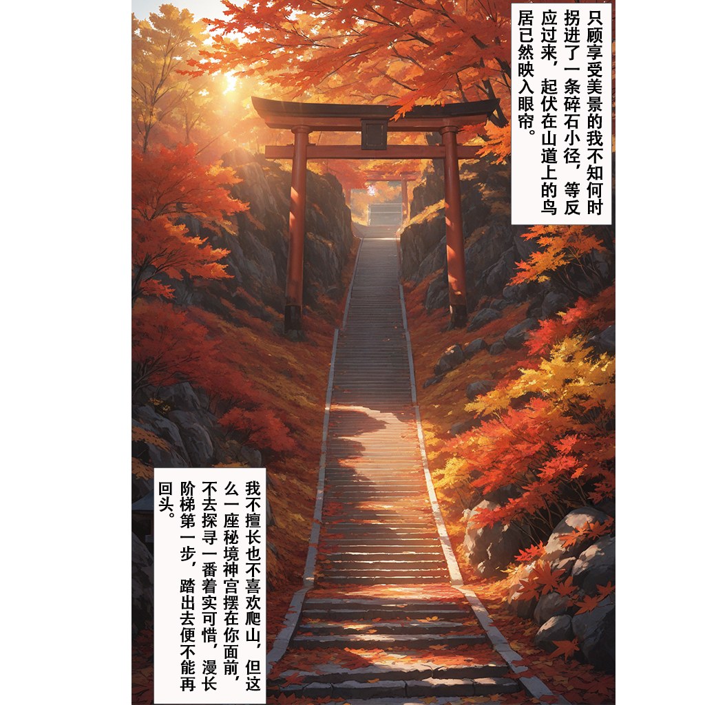 AI 생성 애니메 소녀 - 恋染红叶：타이트한 전신 의상 사적 노출 101P