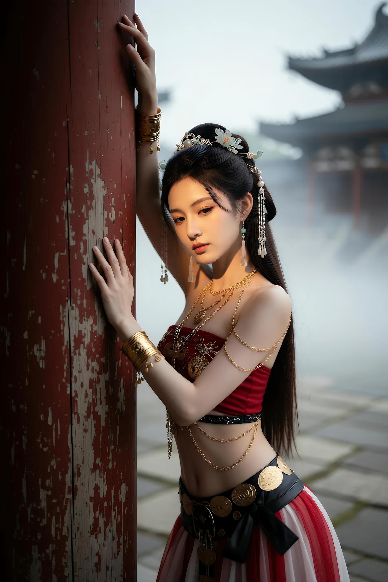 [AI美女] 猫儿仙子 - 修仙：古风仙侠角色写真 美腿幻想 83P