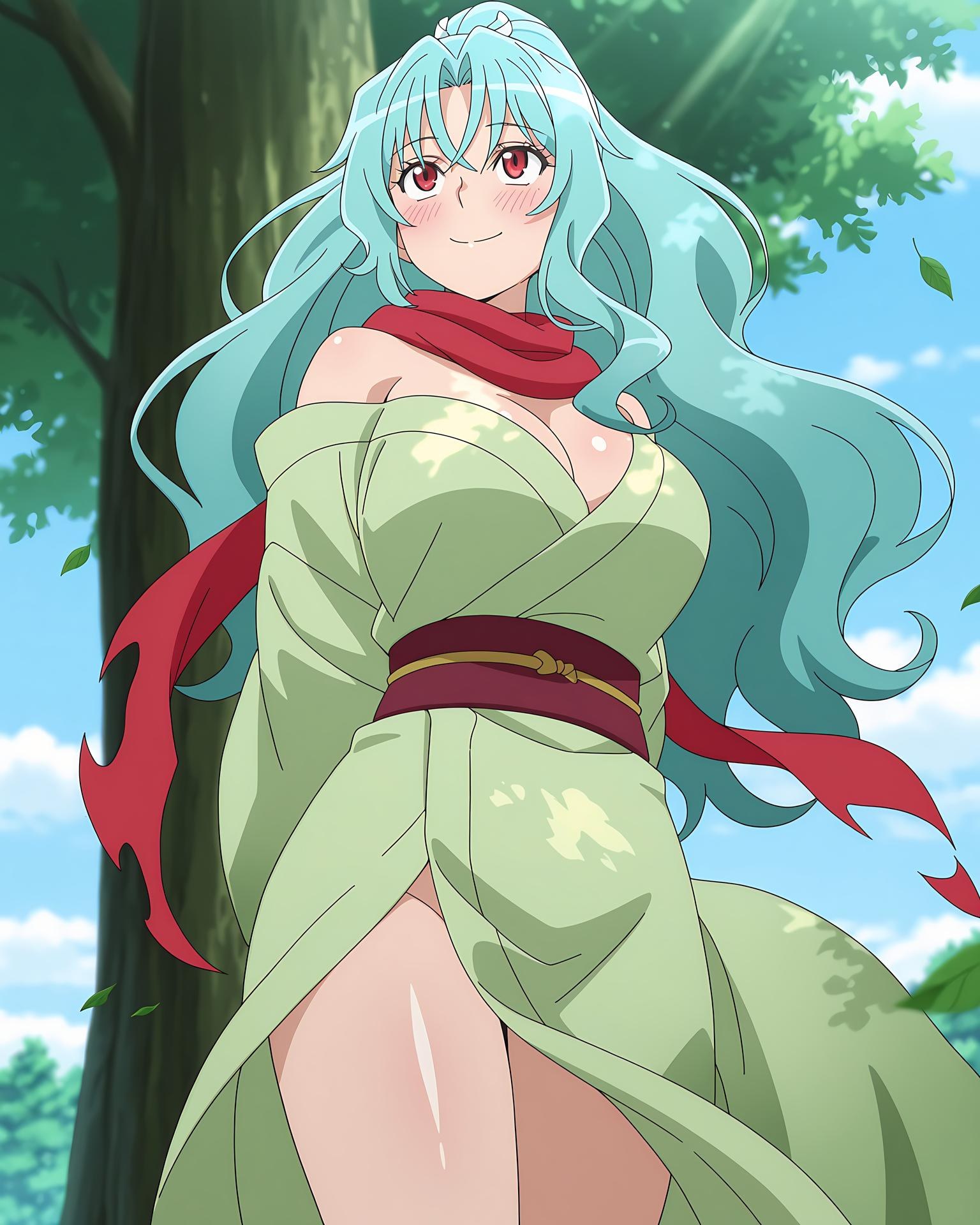 AI Generated Anime Girl - 月光下的异世界之旅 巴 Vol.1：タイツ私房 露穴 246P