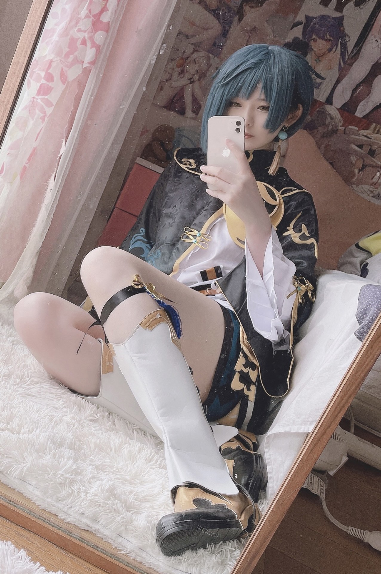 [cosplay] 习呆呆 - Hành Thu: tóc đen lộ điểm nhạy, tái hiện quy mô lớn 14P1V
