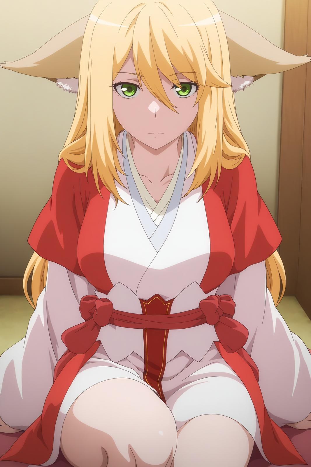 AI Generated Anime Girl - 涂山红红：蕾丝内衣露穴 151P