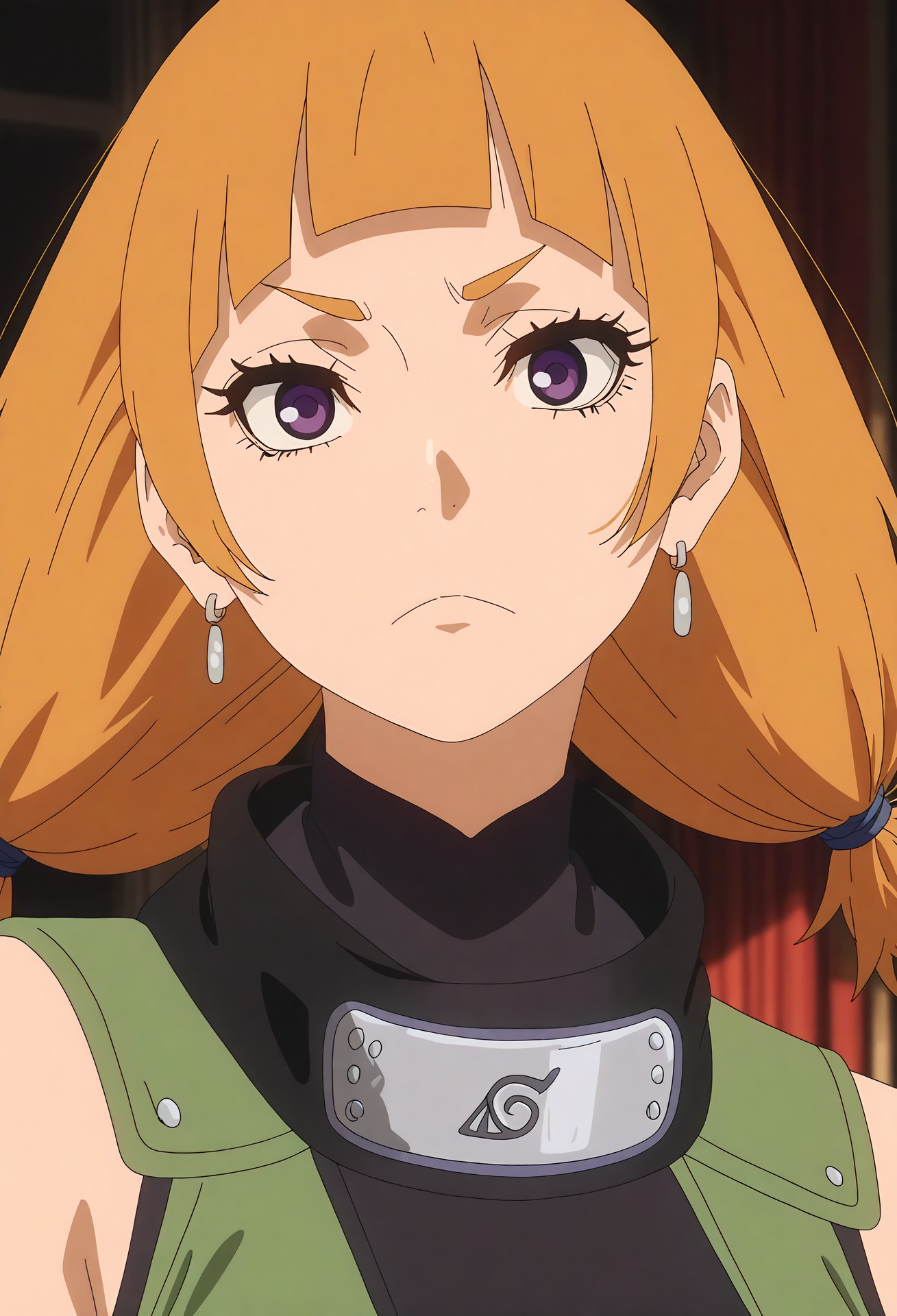 AI Generated Anime Girl - 火影忍者 风祭萌黄：白丝蕾丝内衣露穴 34P