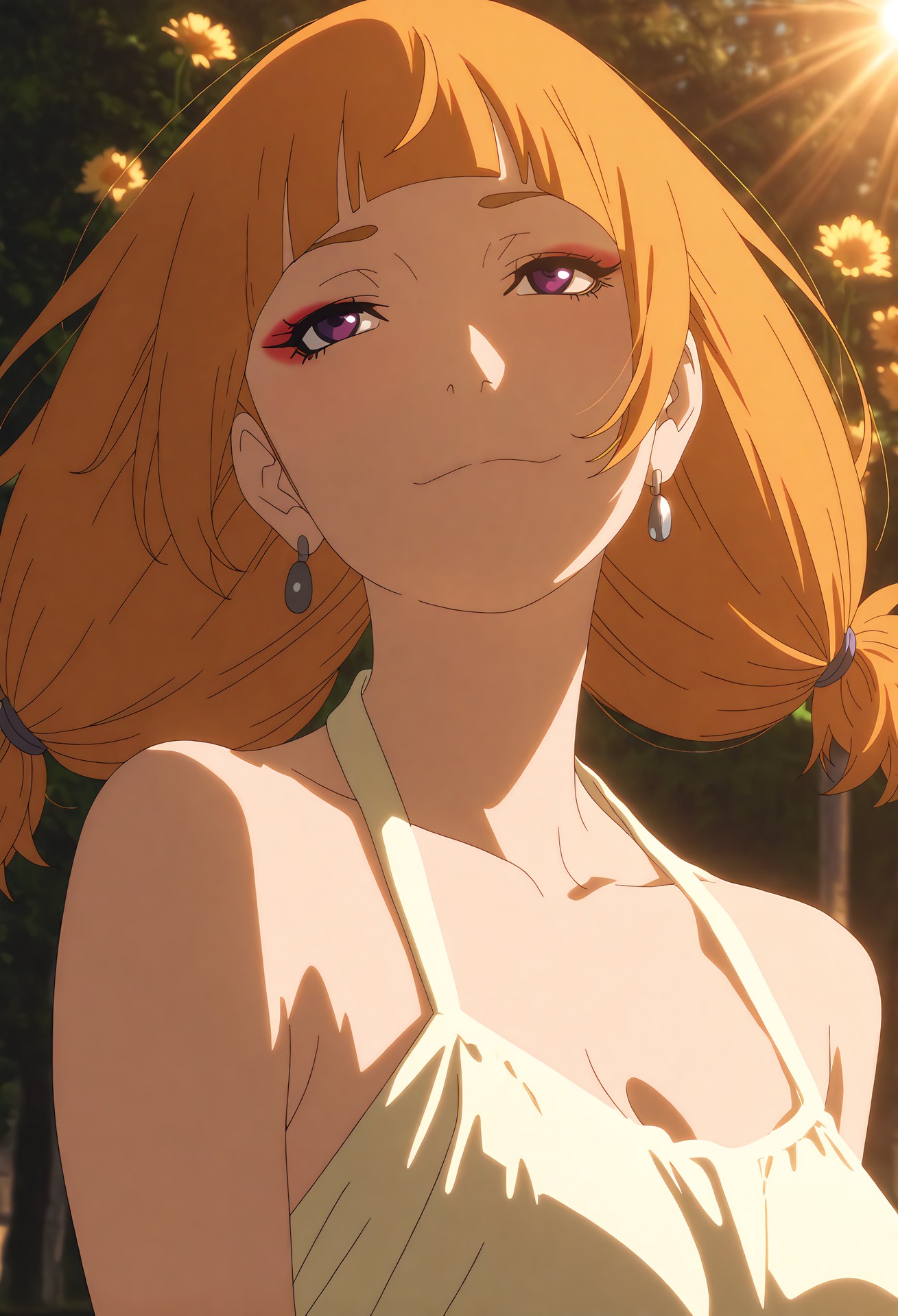 AI Generated Anime Girl - 火影忍者 风祭萌黄：白丝蕾丝内衣露穴 34P