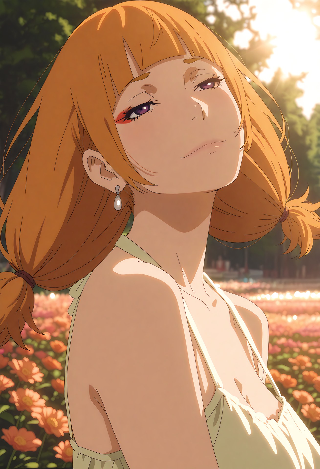AI Generated Anime Girl - 火影忍者 风祭萌黄：白丝蕾丝内衣露穴 34P