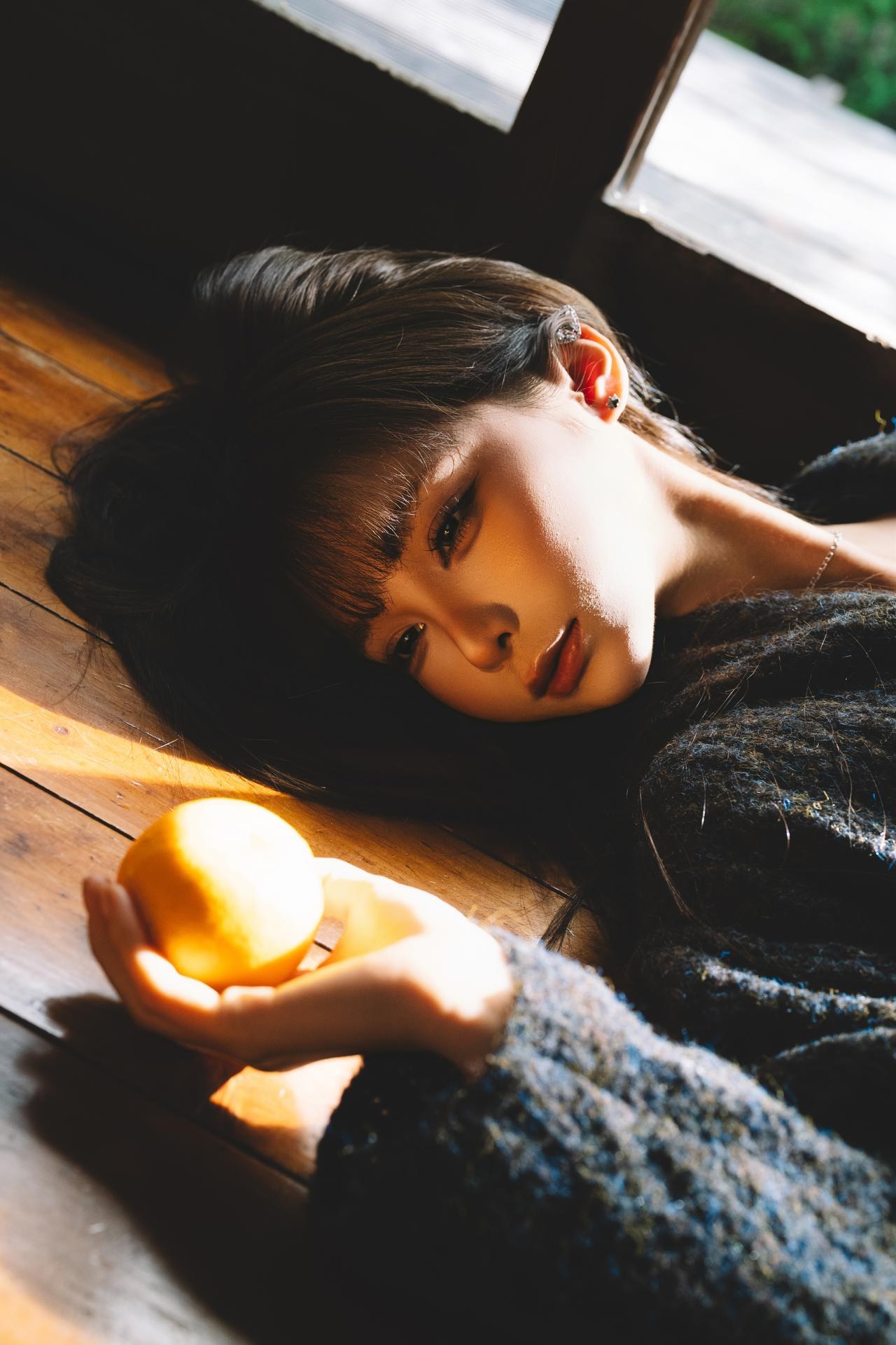 [私房] 蠢沫沫 - Quýt: Căn nhà gỗ kiểu Nhật áo len đen nội y riêng tư 30P
