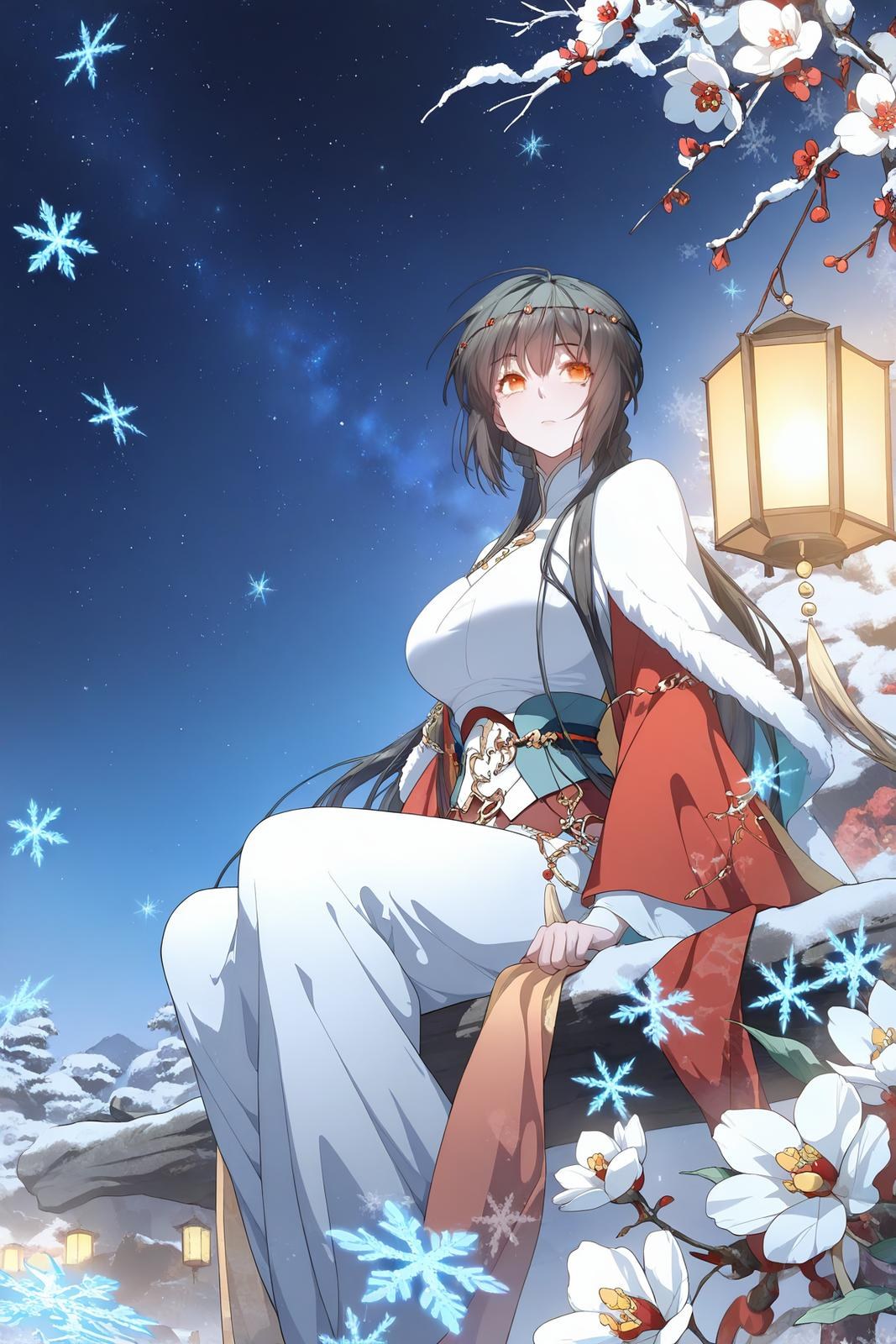 AI tạo sinh Anime Girl - 秋无际：黑丝私房床拍露穴 112P