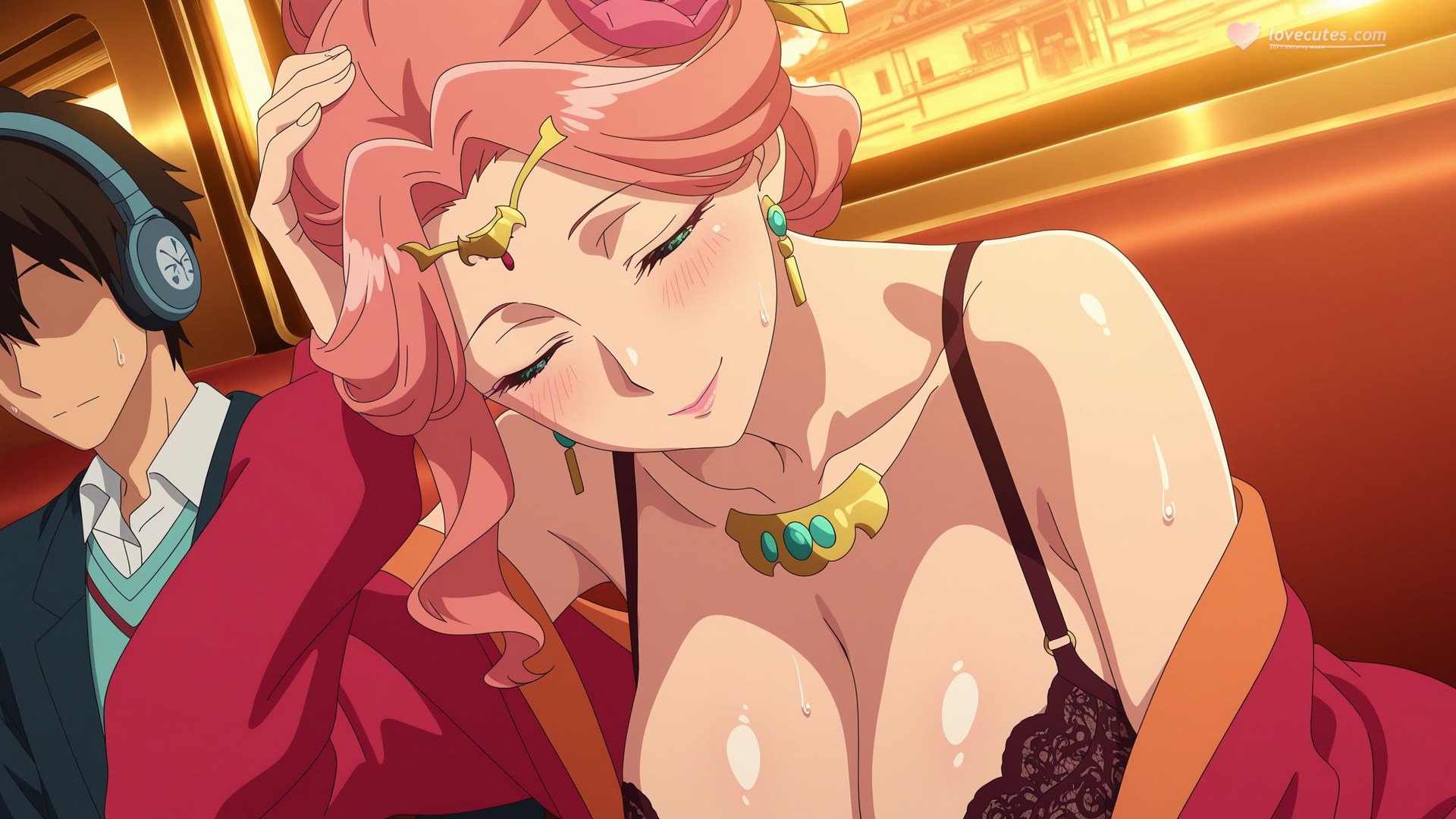 Cô gái anime do AI tạo ra - 药屋少女的呢喃 玉叶妃: chụp giường trong tẩm cung hoàng cung lộ huyệt 250P