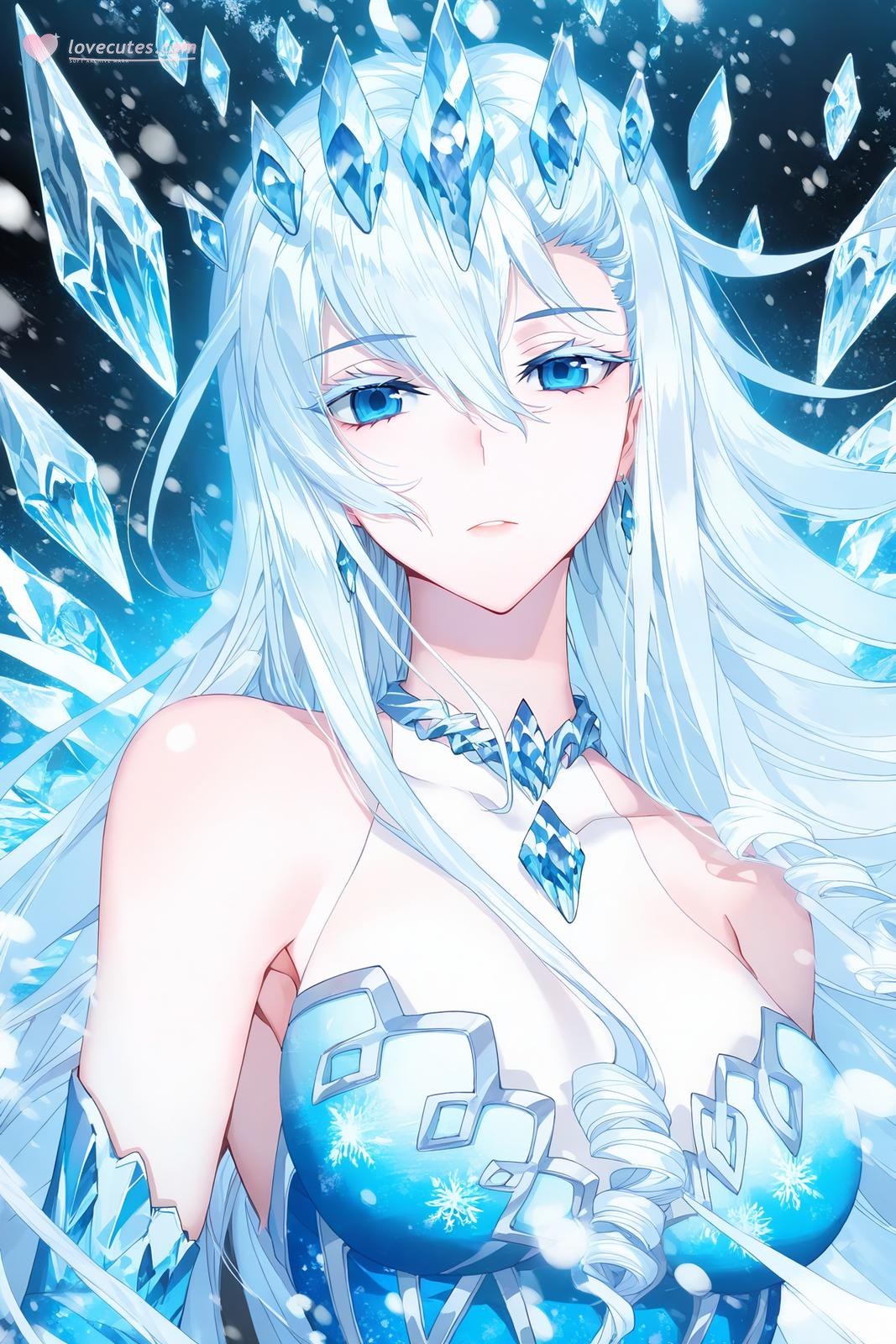 Anime Girl do AI tạo ra - 雪帝：白丝床拍露穴 112P