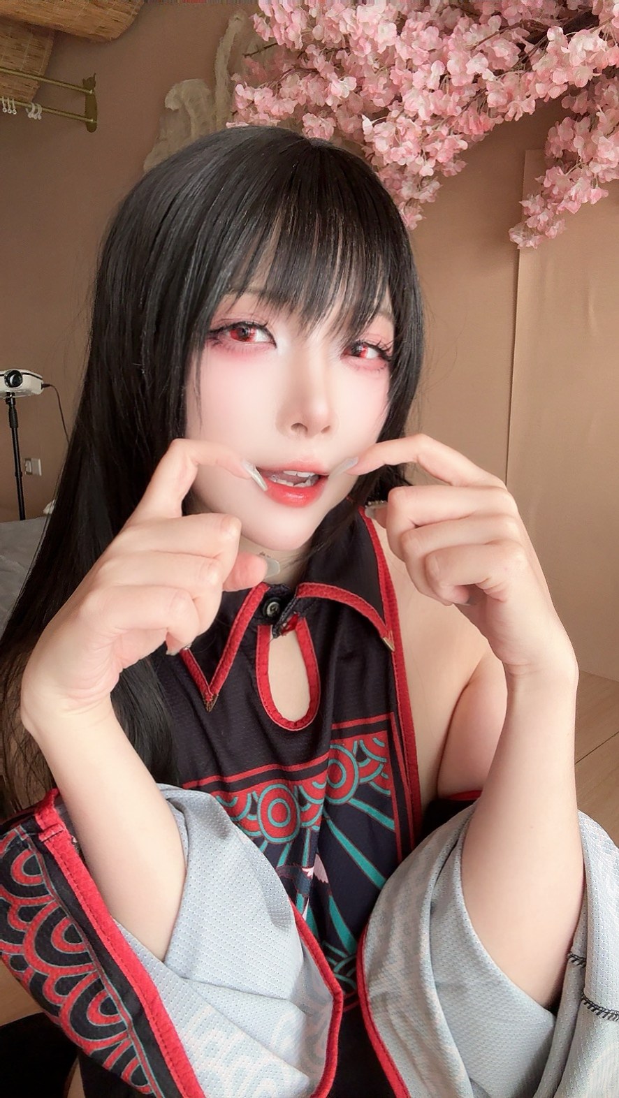 [私房] 二佐Nisa - Tiểu cương thi riêng tư: nội y tạo hình bùa chú, quy mô lớn 30P
