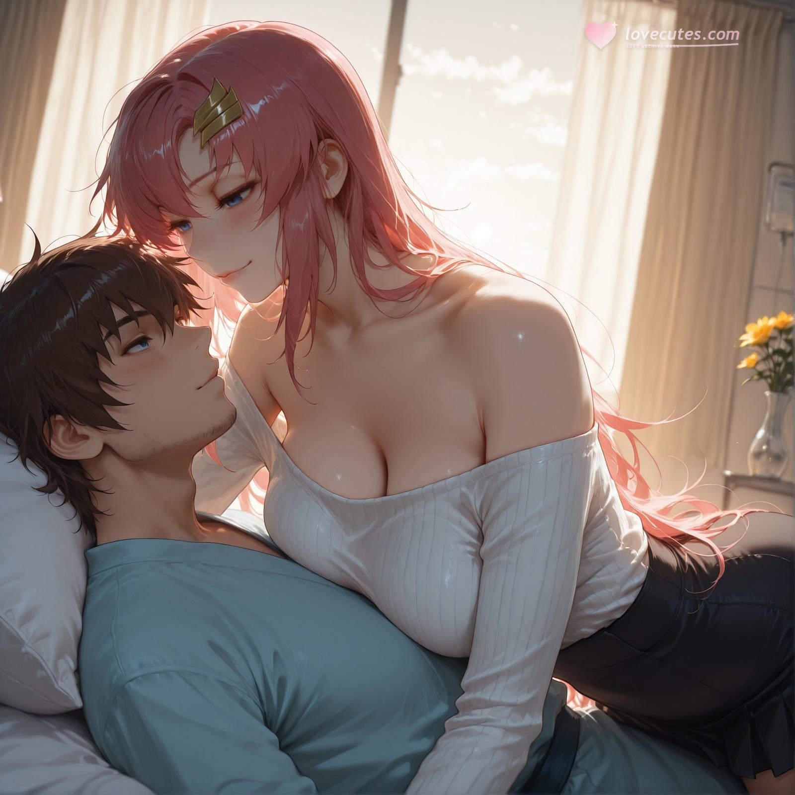 AI Generated Anime Girl - 医疗偿债 拉克丝·克莱因：偿债诊疗蕾丝内衣 345P