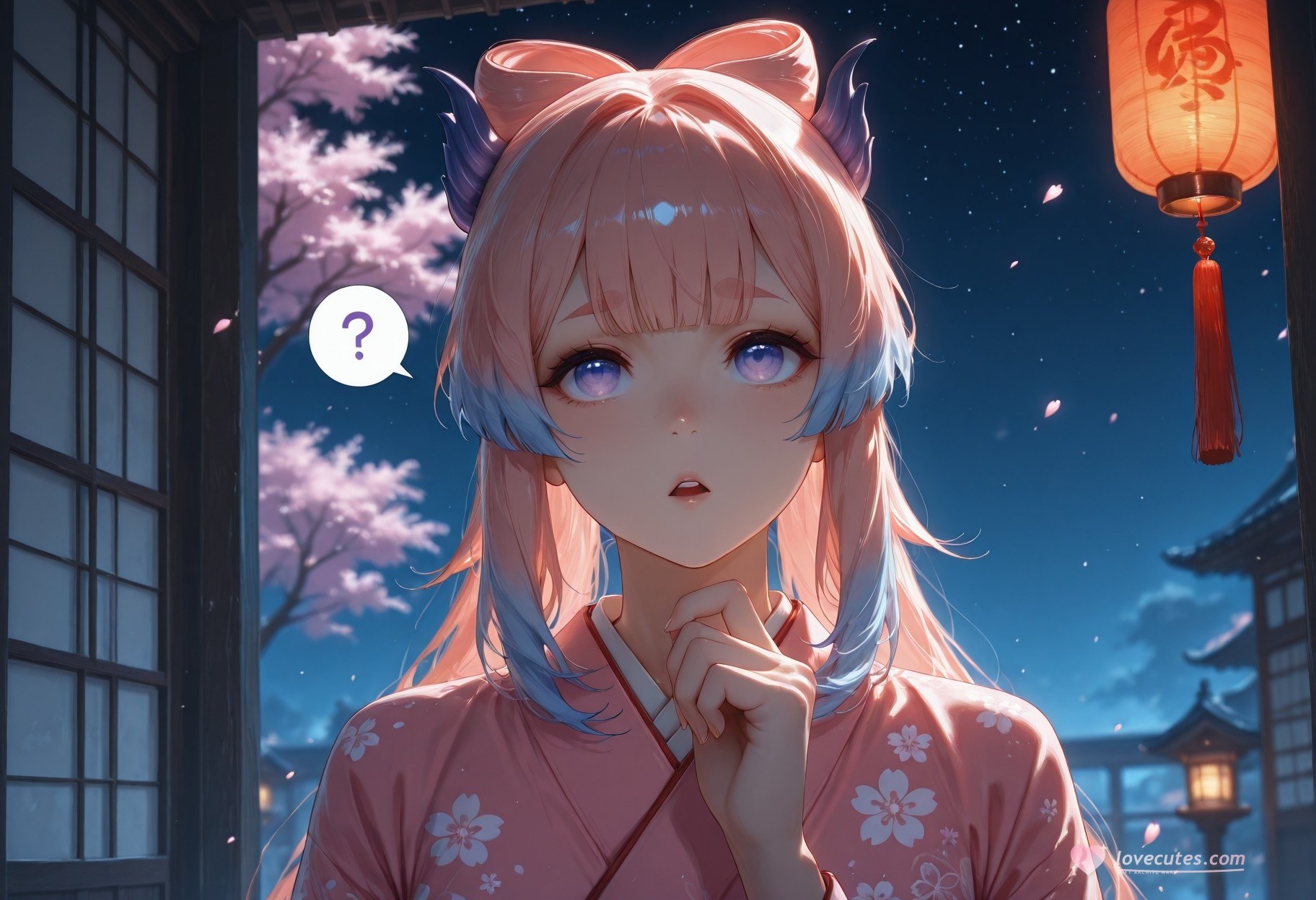 AI Generated Anime Girl - 原神 雷电将军 NTR Vol.2：ชุดชั้นในลูกไม้ ชุดรัดรูป 95P