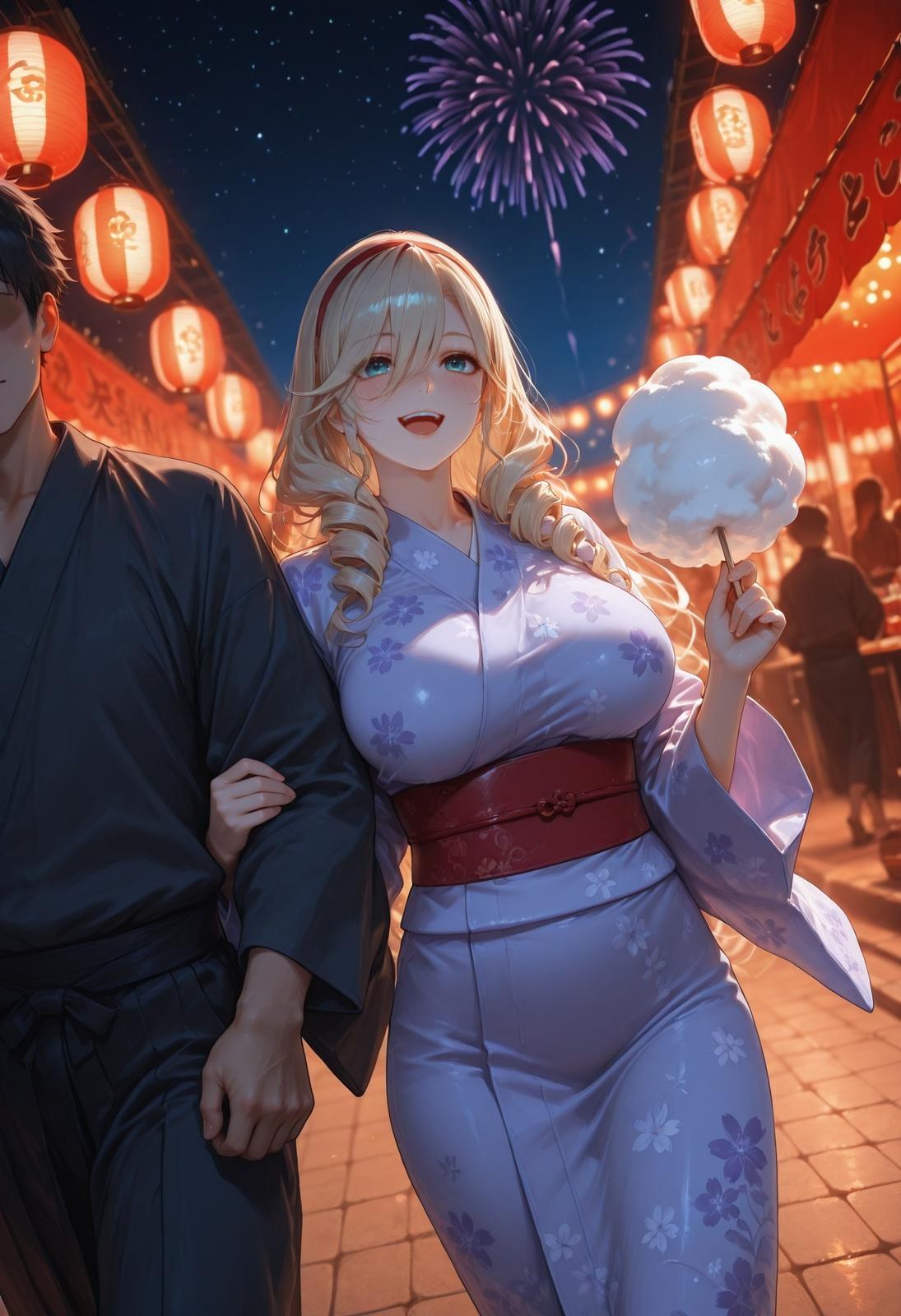 AI Generated Anime Girl - 少女骑士物语 塞莉亚·库缇米尼：黑丝蕾丝内衣NTR 336P