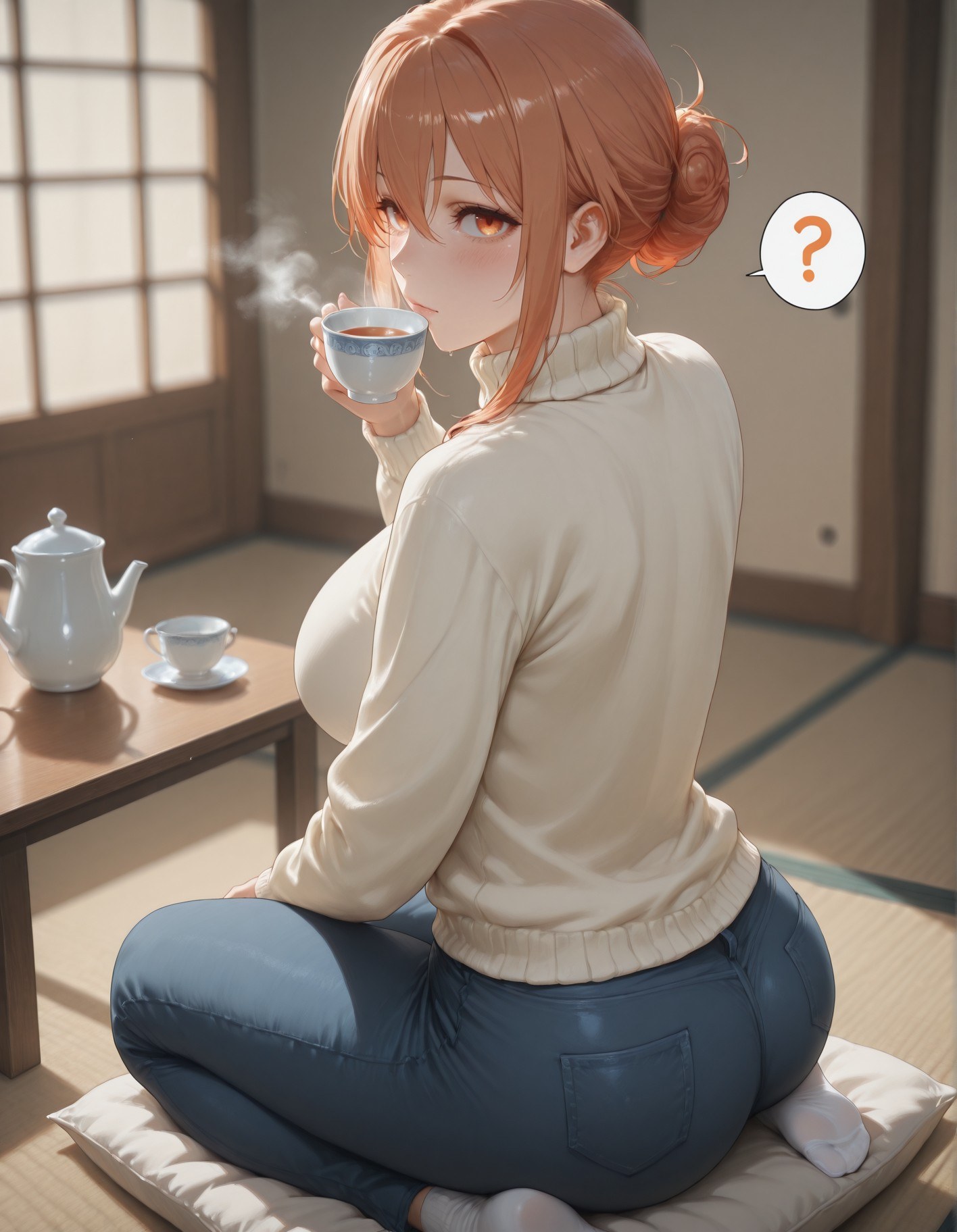AI Generated Anime Girl - 我的青春恋爱物语果然有问题 由比滨太太：紧身衣学生装白虎 247P