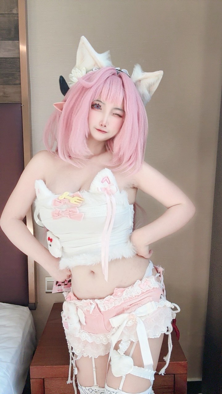 [cosplay] 香草奶喵 - エリシア メイド：キャラクターテーマ写真・動画合集 93P29V