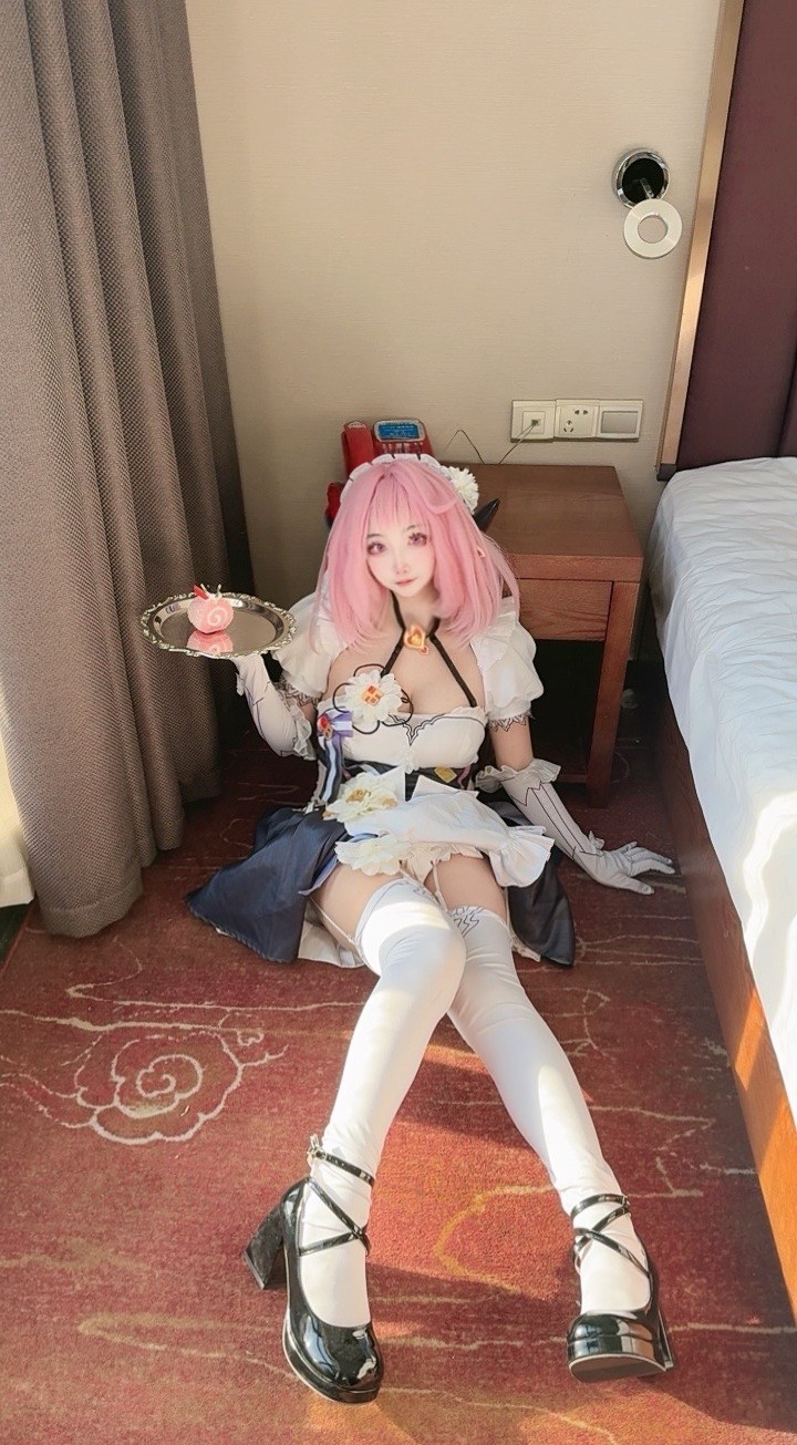 [cosplay] 香草奶喵 - エリシア メイド：キャラクターテーマ写真・動画合集 93P29V