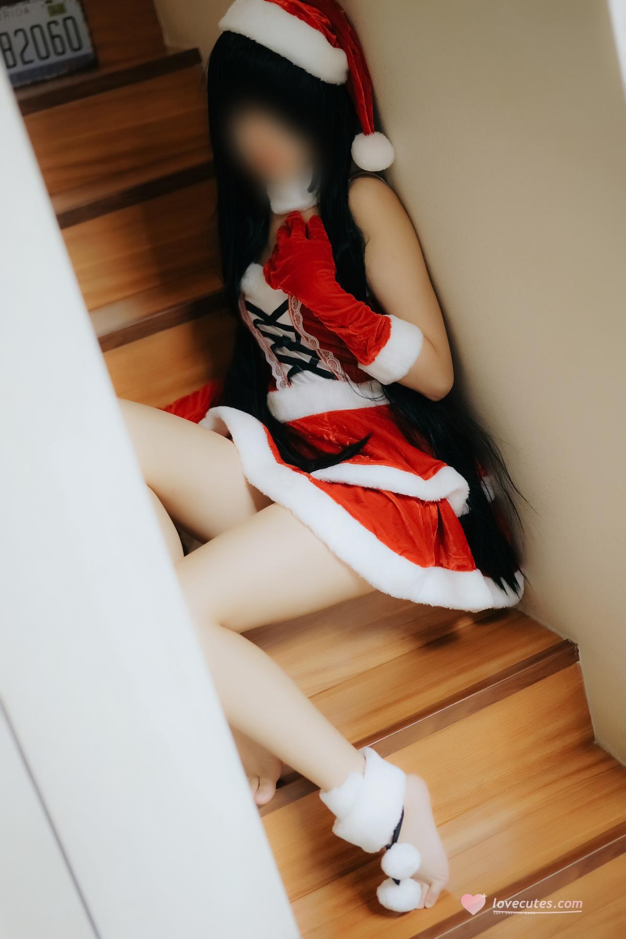 [cosplay] 少女映画 - Tokisaki Kurumi Giáng sinh: tái hiện nhân vật quy mô lớn 121P1V