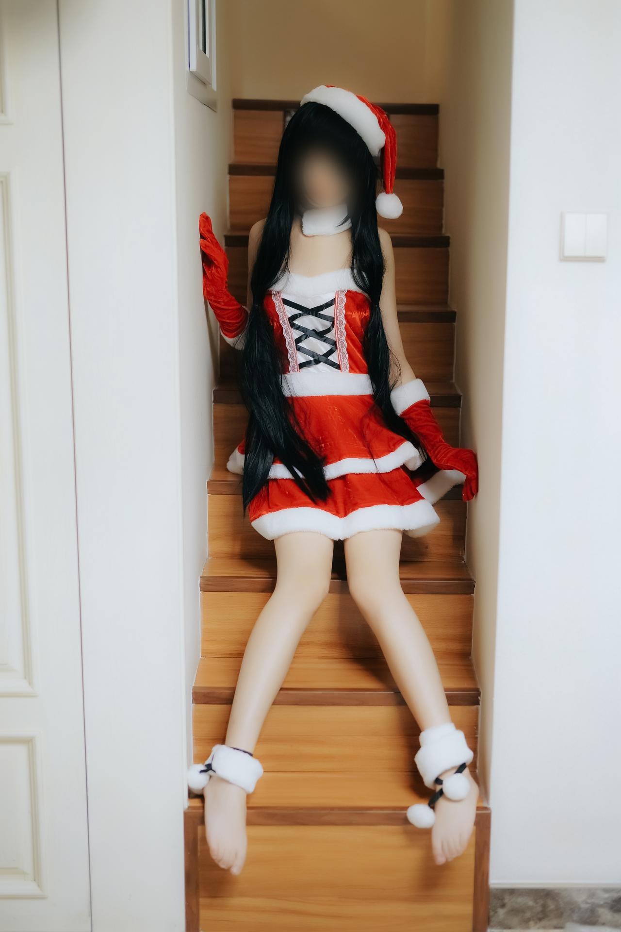 [cosplay] 少女映画 - Tokisaki Kurumi Giáng sinh: tái hiện nhân vật quy mô lớn 121P1V