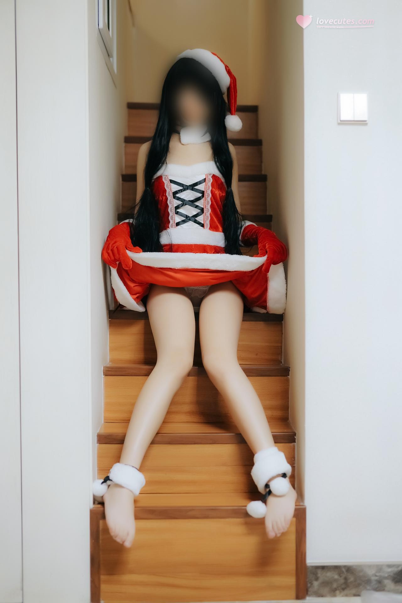 [cosplay] 少女映画 - Tokisaki Kurumi Giáng sinh: tái hiện nhân vật quy mô lớn 121P1V