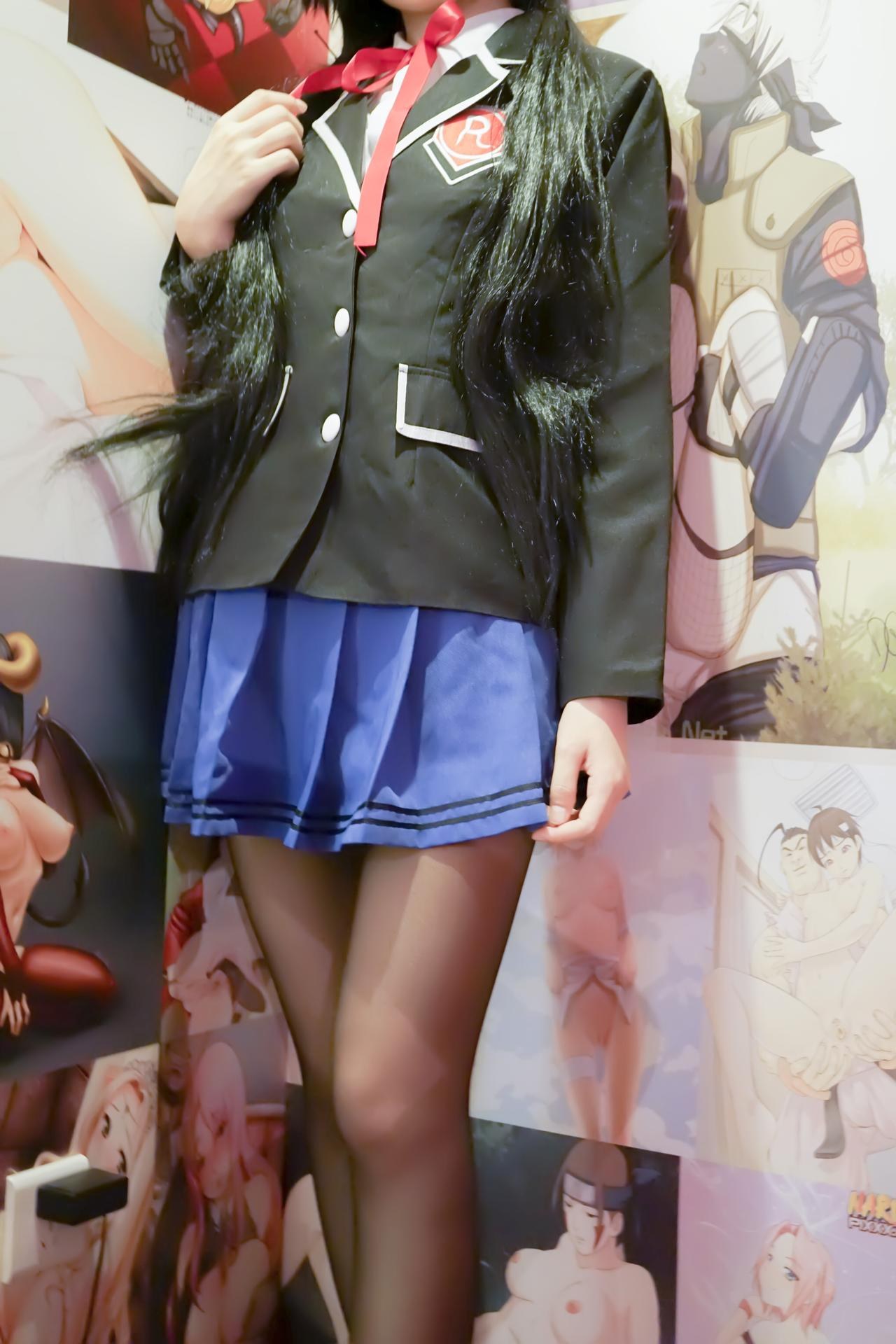 [cosplay] 少女映画 - Tokisaki Kurumi đồng phục học sinh: tái hiện nhân vật ở mức độ chi tiết cao 81P