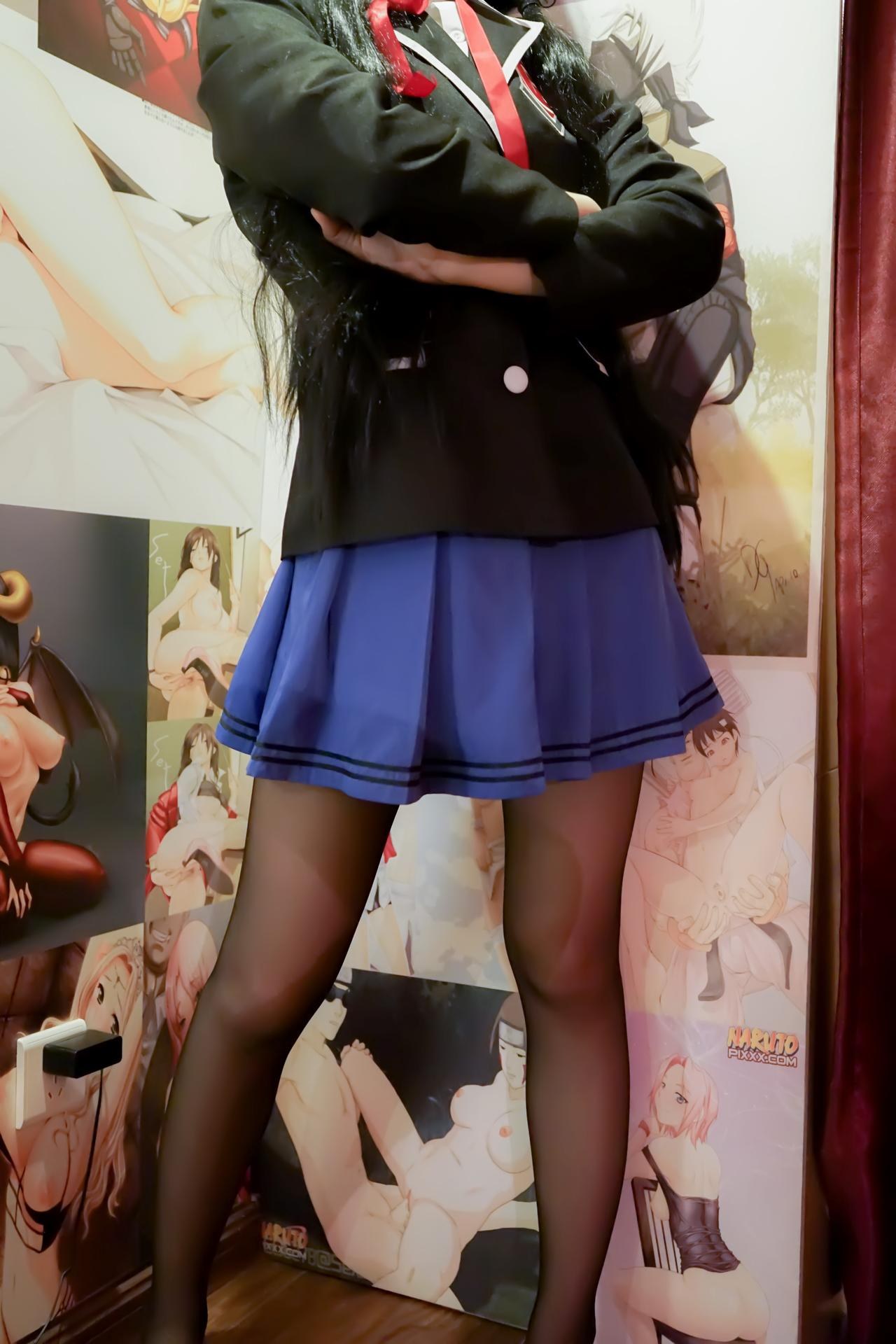 [cosplay] 少女映画 - Tokisaki Kurumi đồng phục học sinh: tái hiện nhân vật ở mức độ chi tiết cao 81P
