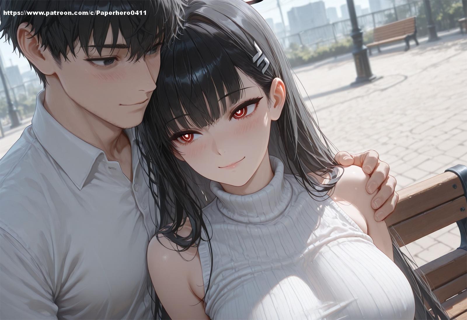 AI Porn - Blue Archive Tsukatsuki Rio Black Stockings Lingerie Wet Bathroom AI Nudes Gallery 237P